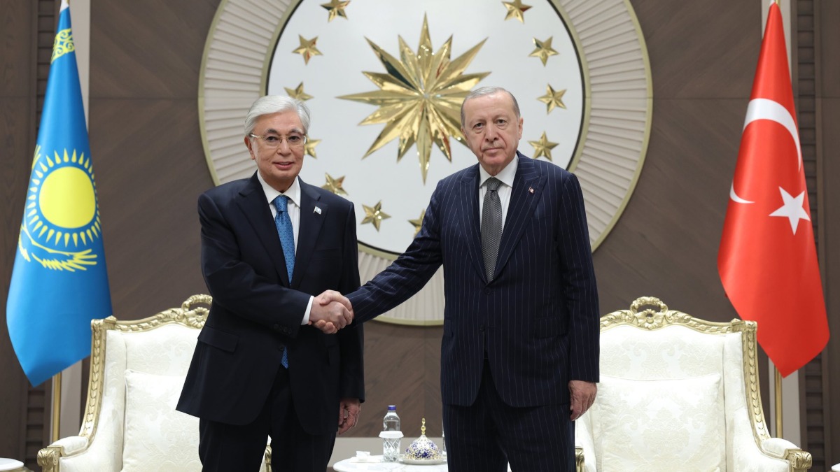Kazakistan Cumhurbaşkanı Tokayev Ankara'da
