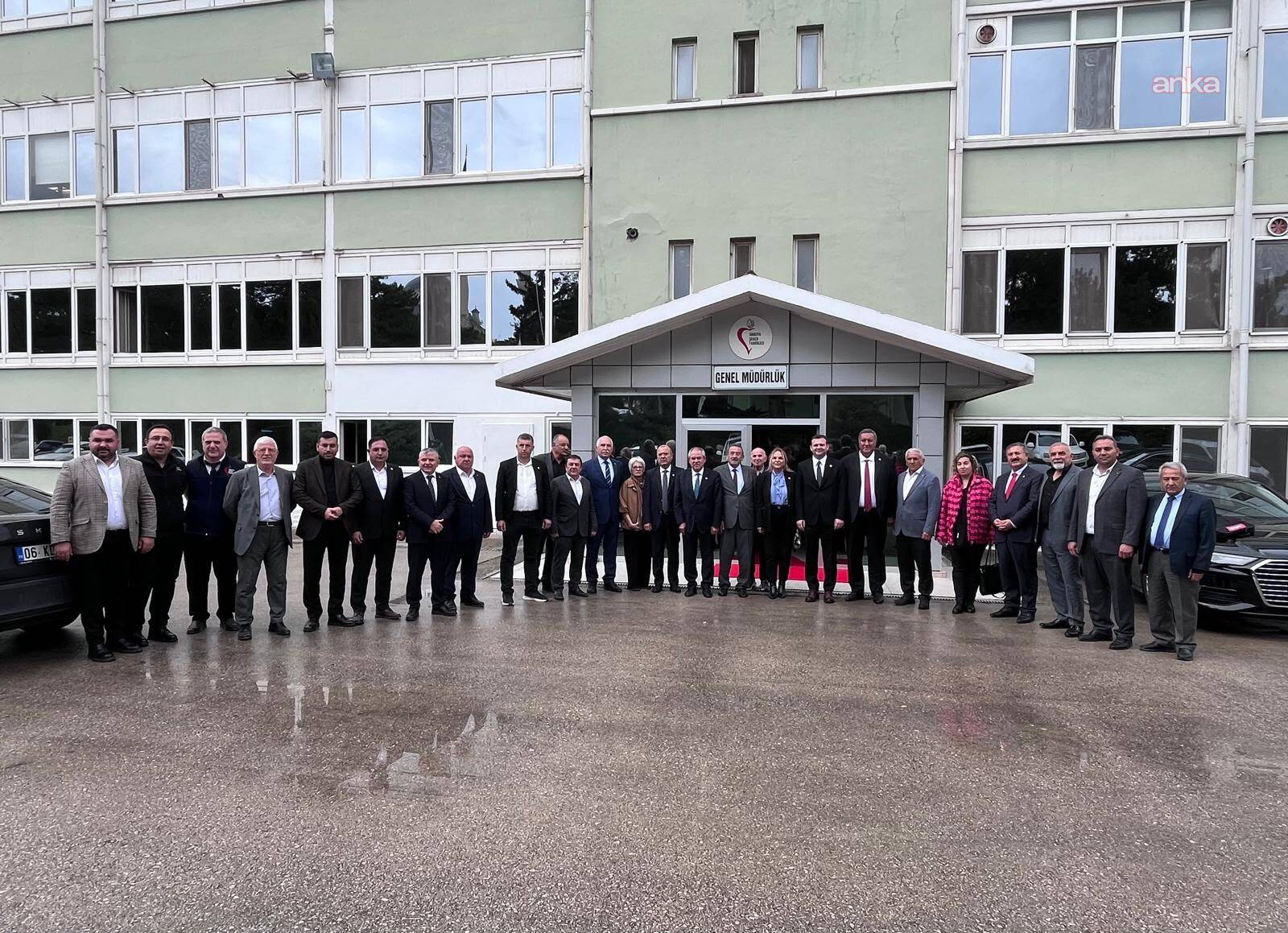 CHP heyeti, Amasya Suluova Şeker Fabrikası'nda incelemelerde bulundu