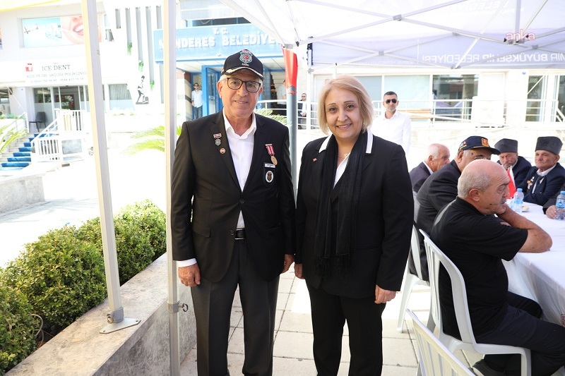 Menderes Belediyes Başkan Vekili Şen, gazilerle bir araya geldi