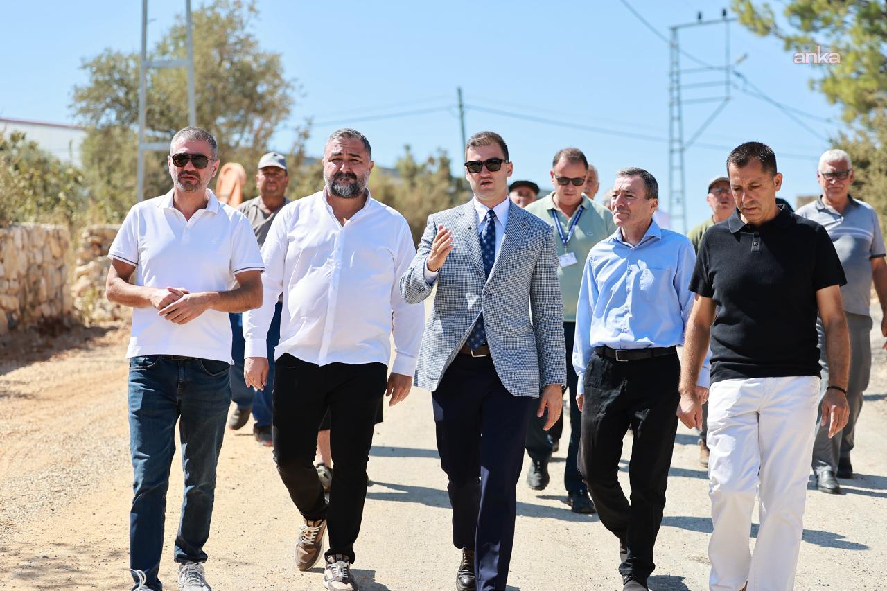 Bodrum Belediye Başkanı Mandalinci, Çamlık’ta incelemelerde bulundu