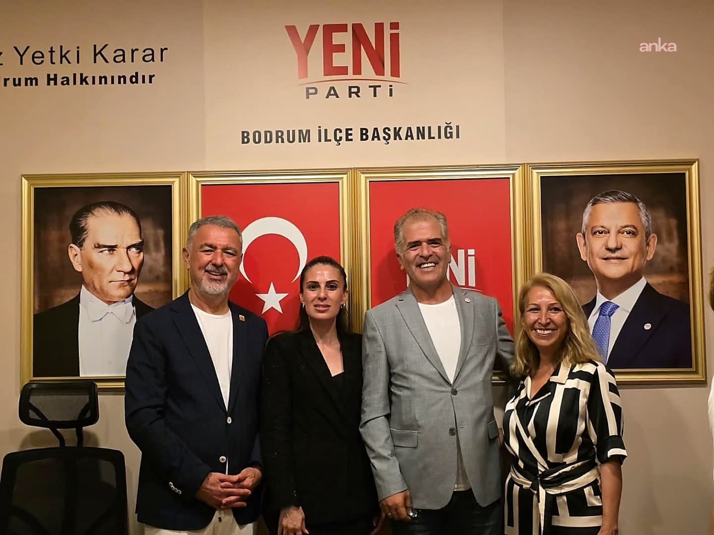 YENİ Parti Bodrum ve Ula'da yeni ilçe binalarını açtı