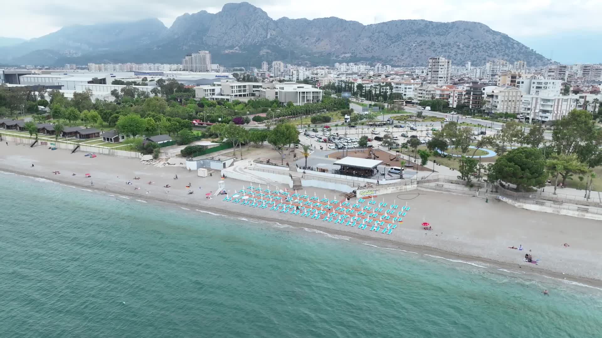 Antalya Büyükşehir Belediyesi’nin ANET plajı sezona hazır