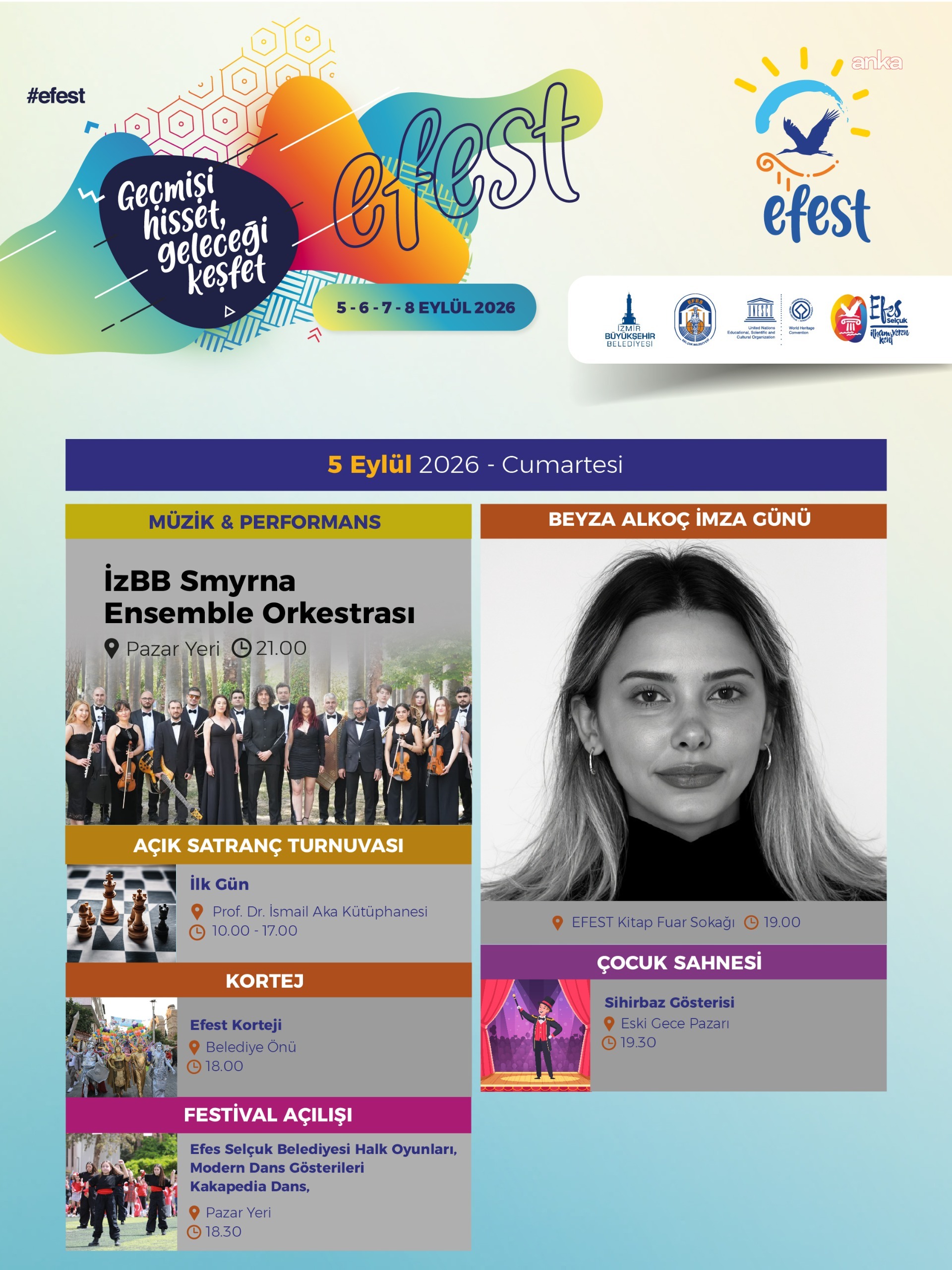 EFEST 2026, Selçuk'u kültür, sanat ve müzikle buluşturacak