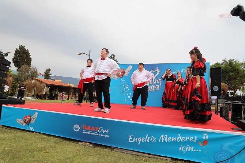 Menderes Belediyesi'nin Engelsiz Festival’inde ilk gün coşkusu