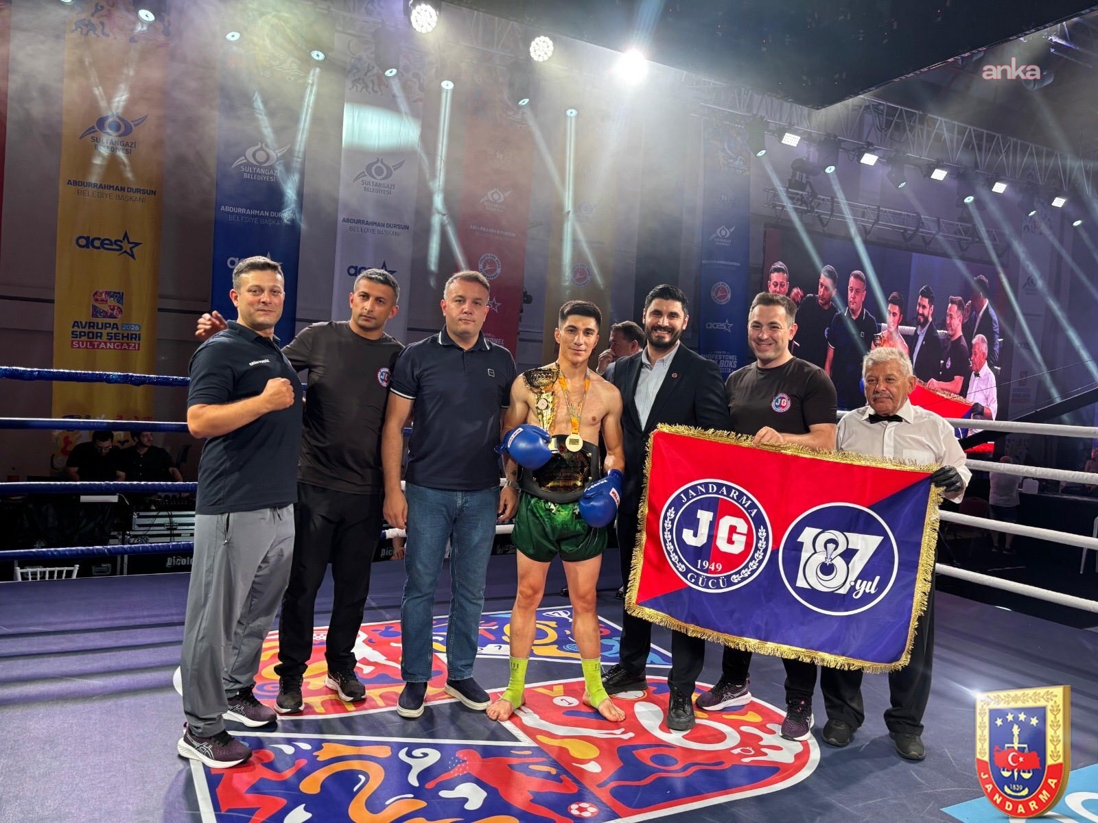 Jandarma Gücü sporcularından Türkiye Kick Boks Turnuvası’nda şampiyonluk