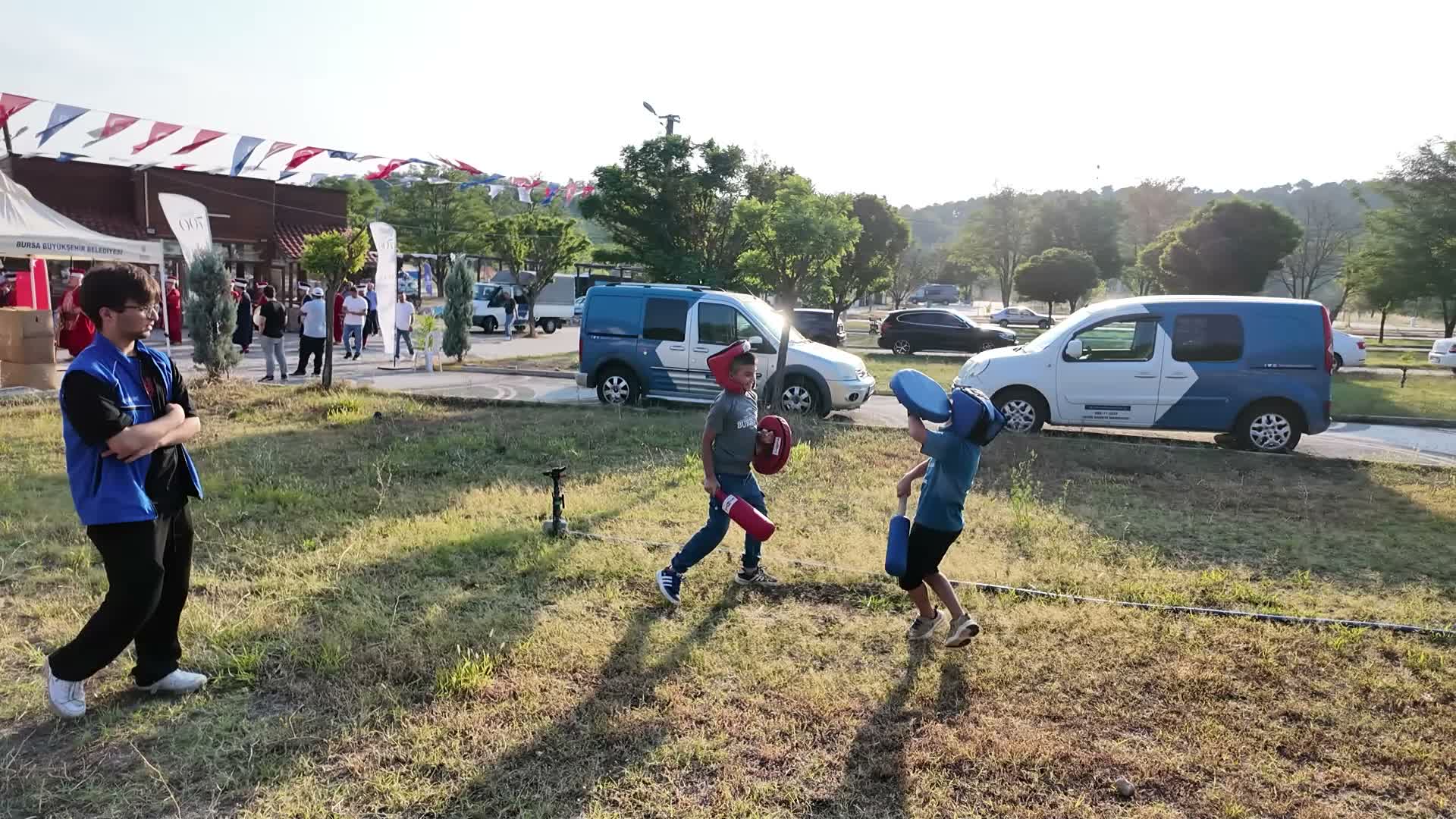 Bursa'da ilçe şenlikleri Harmancık'ta devam etti