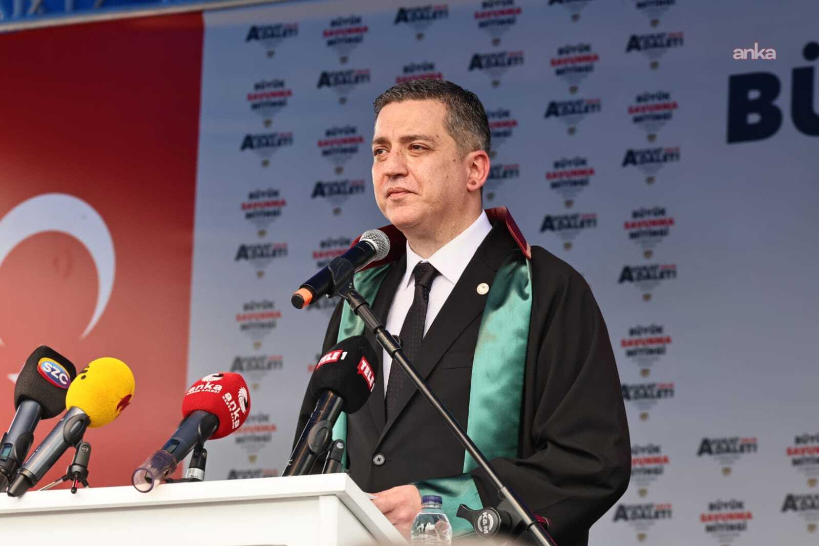 TBB Başkanı Sağkan: “Kanadoğlu hakkında soruşturma başlatılması kabul edilemez”