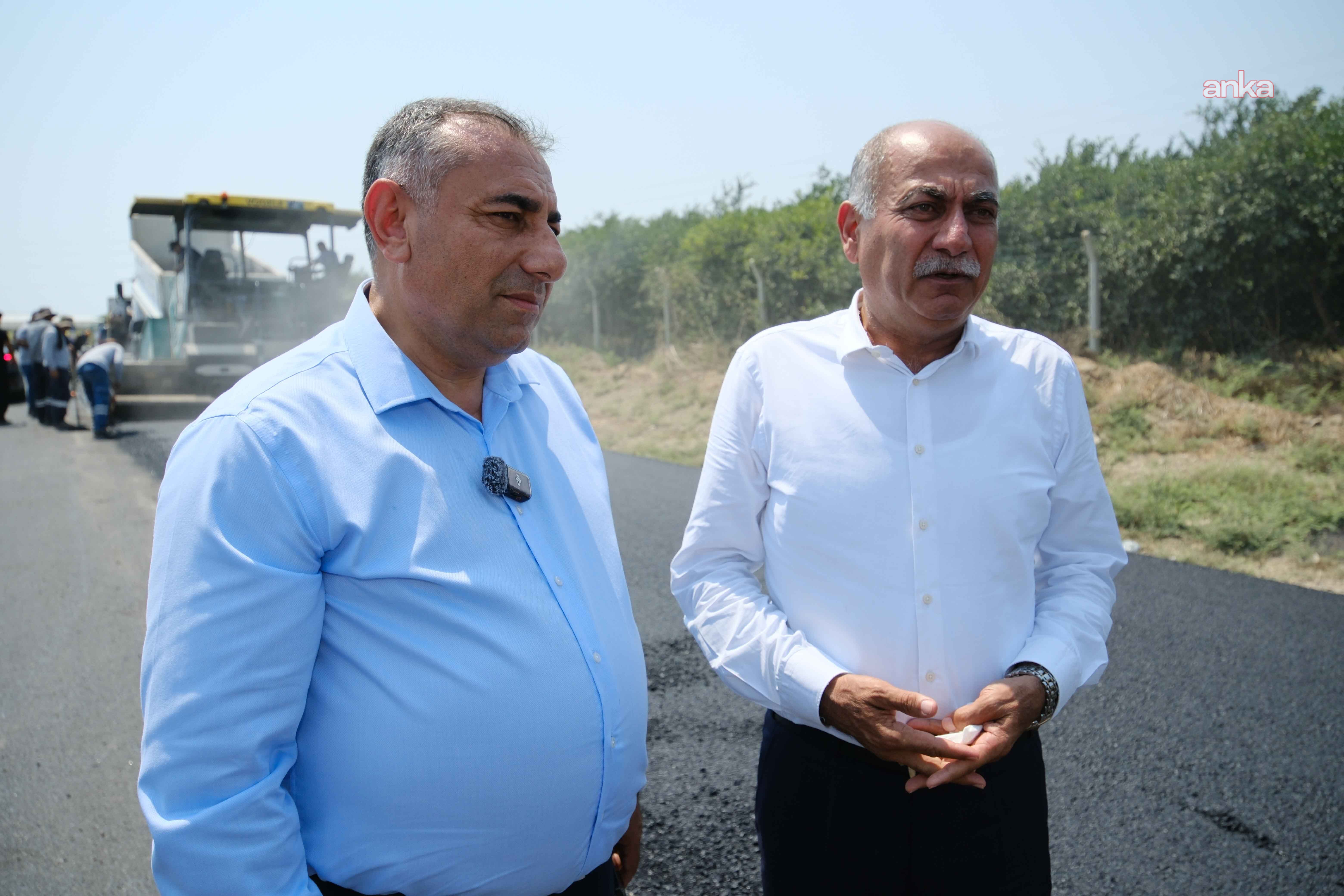 Adana Büyükşehir Belediye Başkan Vekili Geçer, Yumurtalık'ta sürdürülen faaliyetleri inceledi