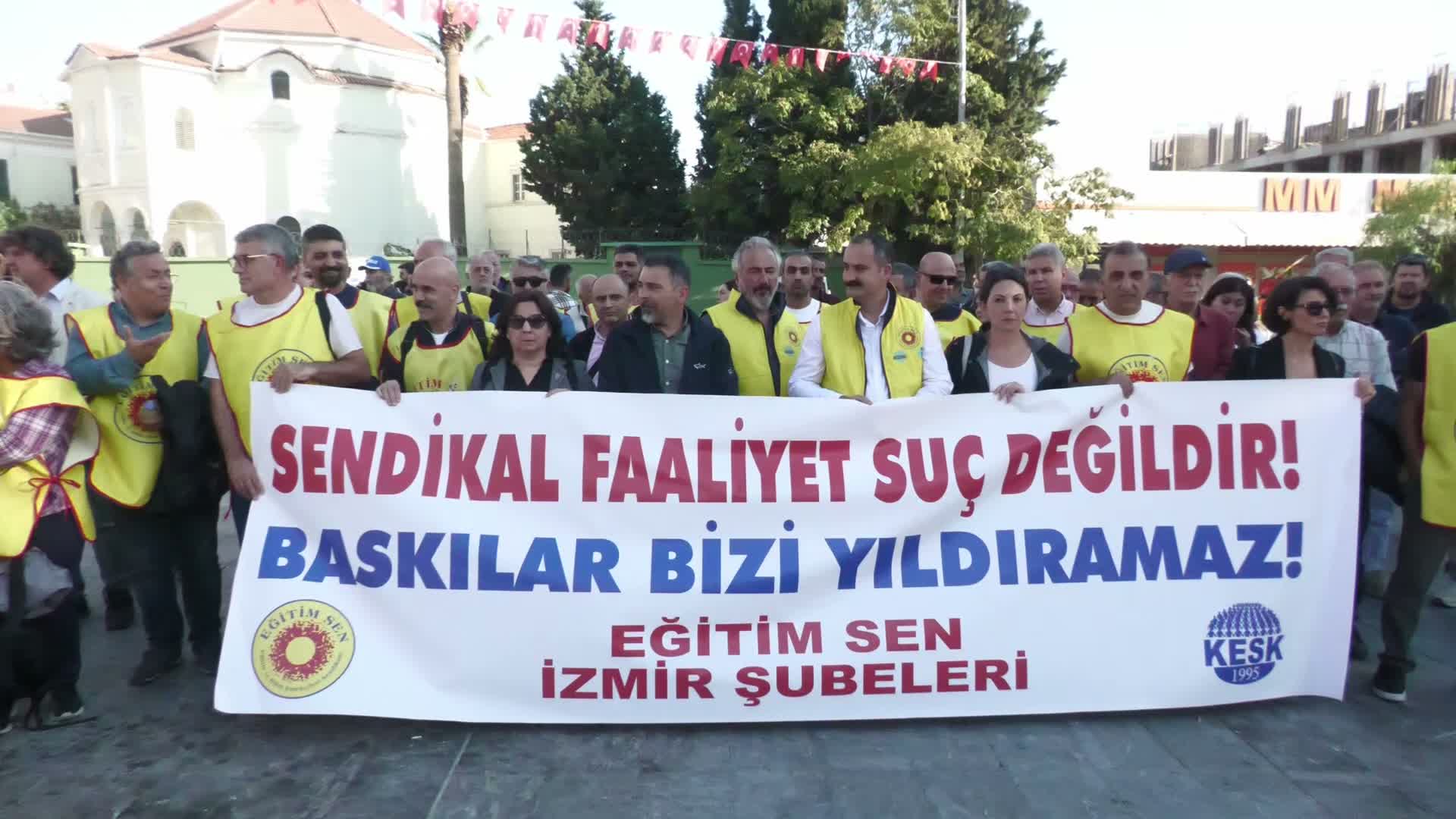 Eğitim-Sen'den Gözaltılara Tepki: “Sendikal faaliyetimizin engellenmesidir”