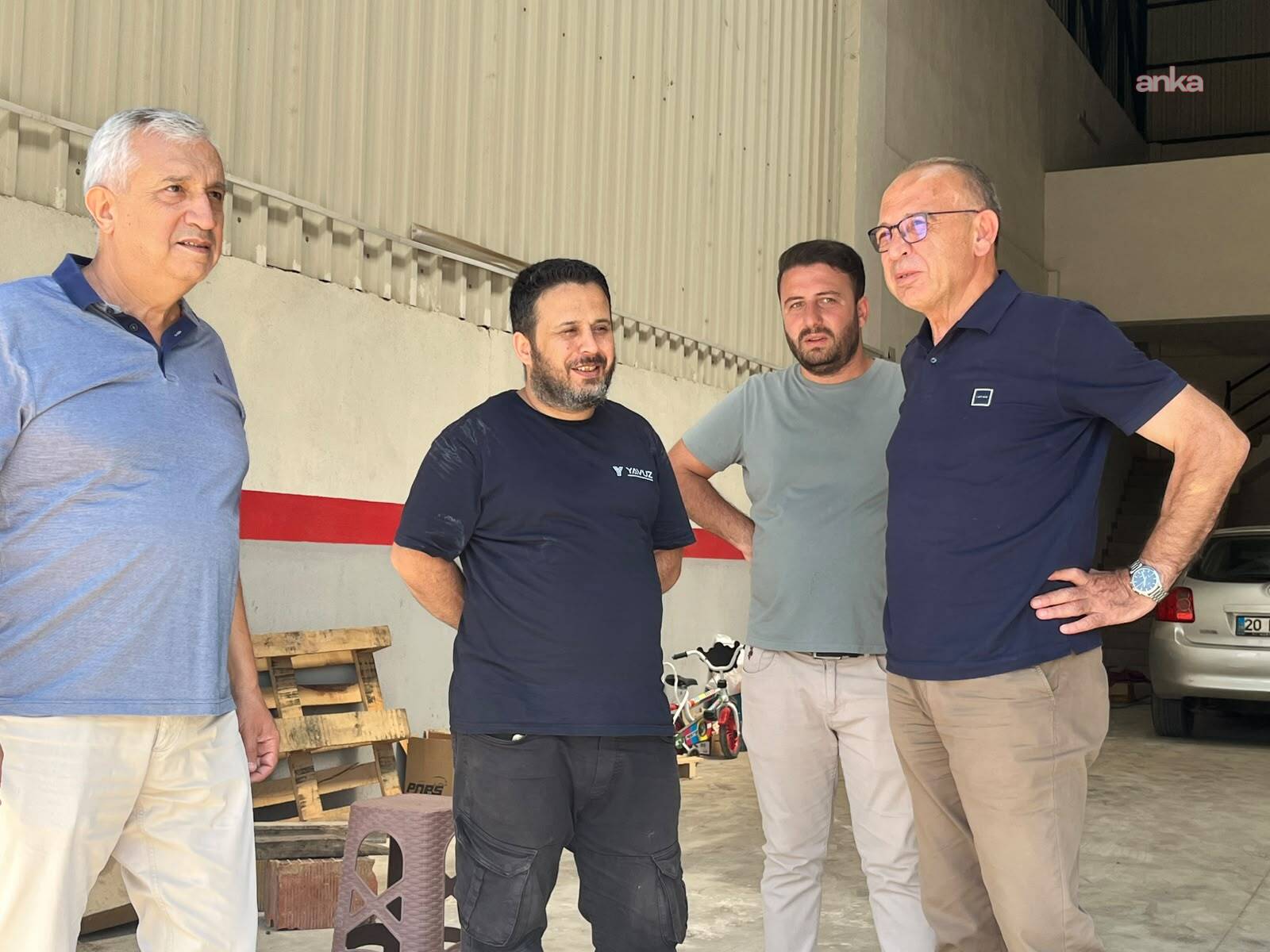 Turgutlu Belediye Başkanı Akın'dan Fatih Sanayi Sitesi'nde inceleme