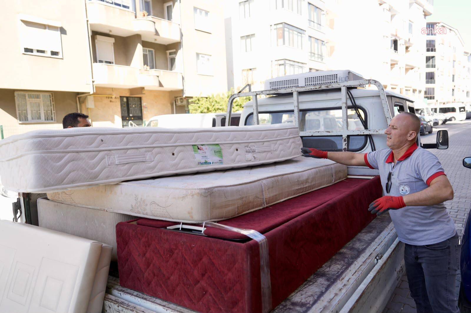 Burhaniye Belediyesi'nden 1 Ocak'tan bugüne 203 aileye "ev eşyası" desteği