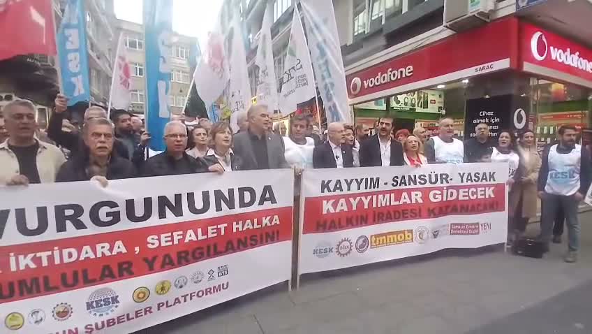 KESK'ten Samsun'da "fon krizi" tepkisi: Devletin görevi yurttaşın birikimlerinin yağmalanmasını engellemektir
