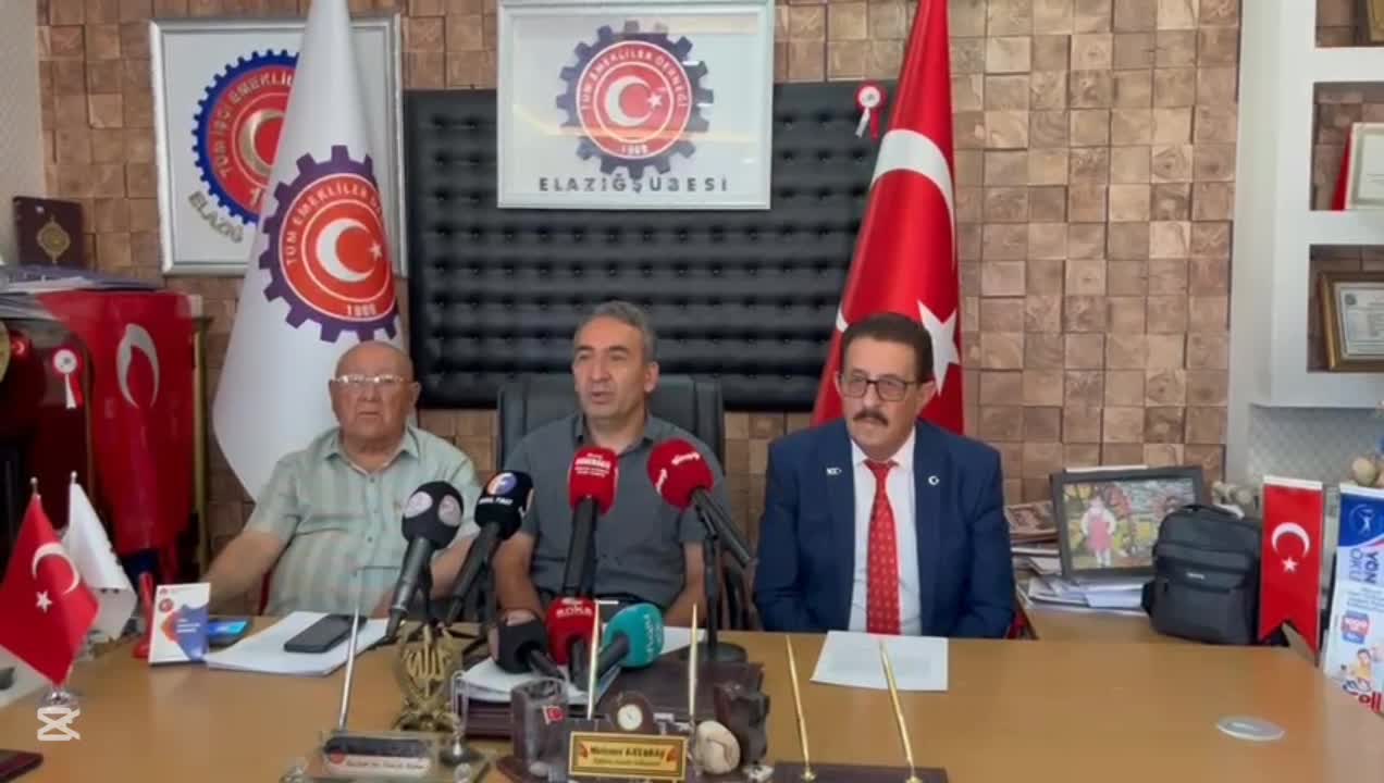 Elazığ'da Emekliler Platformu kuruldu: “Ülkedeki en mağdur kesim emeklilerdir”