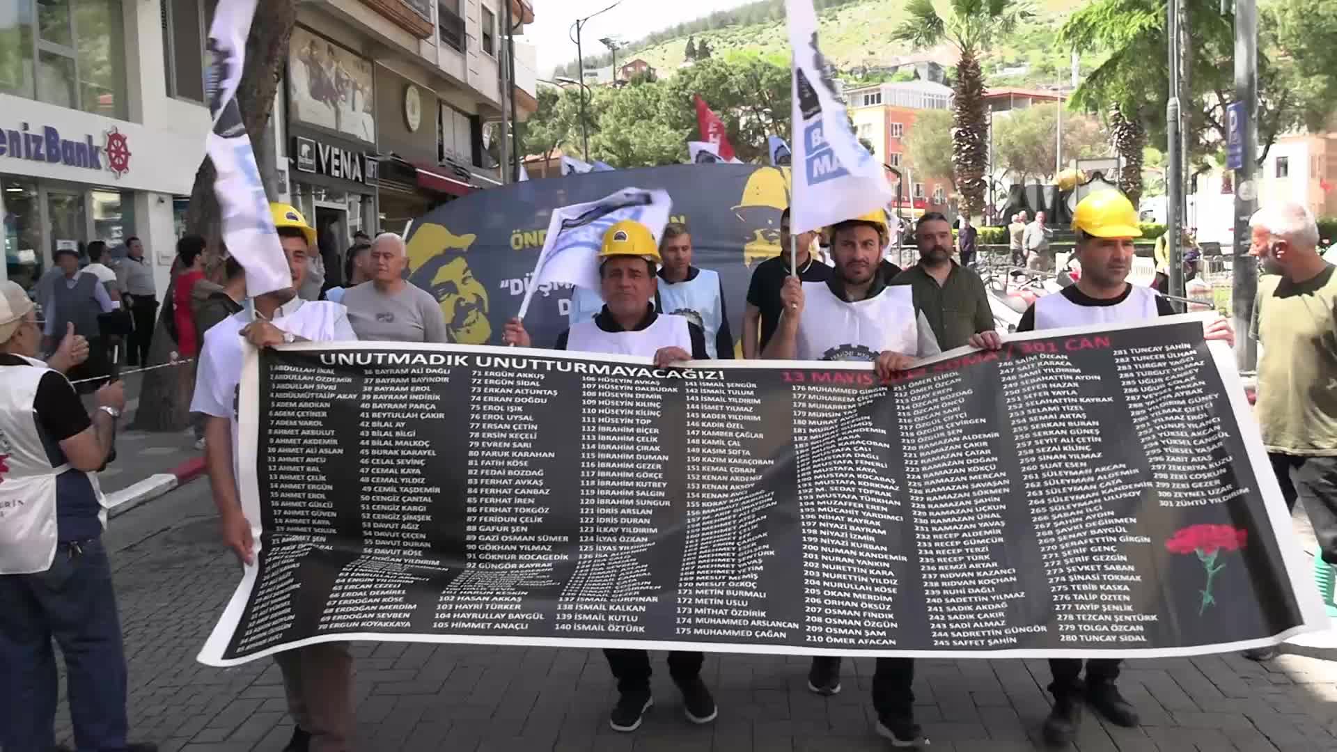 Soma Maden Faciası'nın 12. yılı... Soma'da madencilerden mücadele ve adalet çağrısı