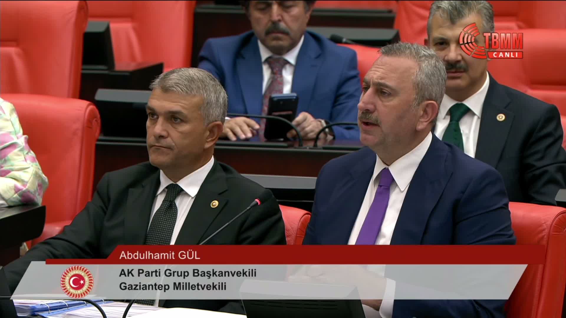 TBMM Genel Kurulu'ndan CHP'li Emir'den AK Partili Gül'e "Ahbap" çıkışı