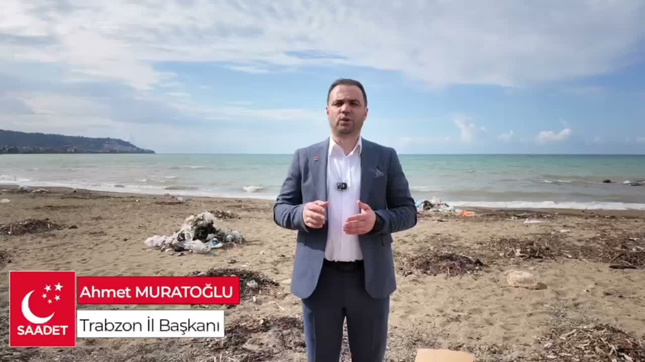 SAADET Trabzon İl Başkanı Muratoğlu: "120 kilometre sahilimiz var ama denize girecek plaj bulamıyoruz"