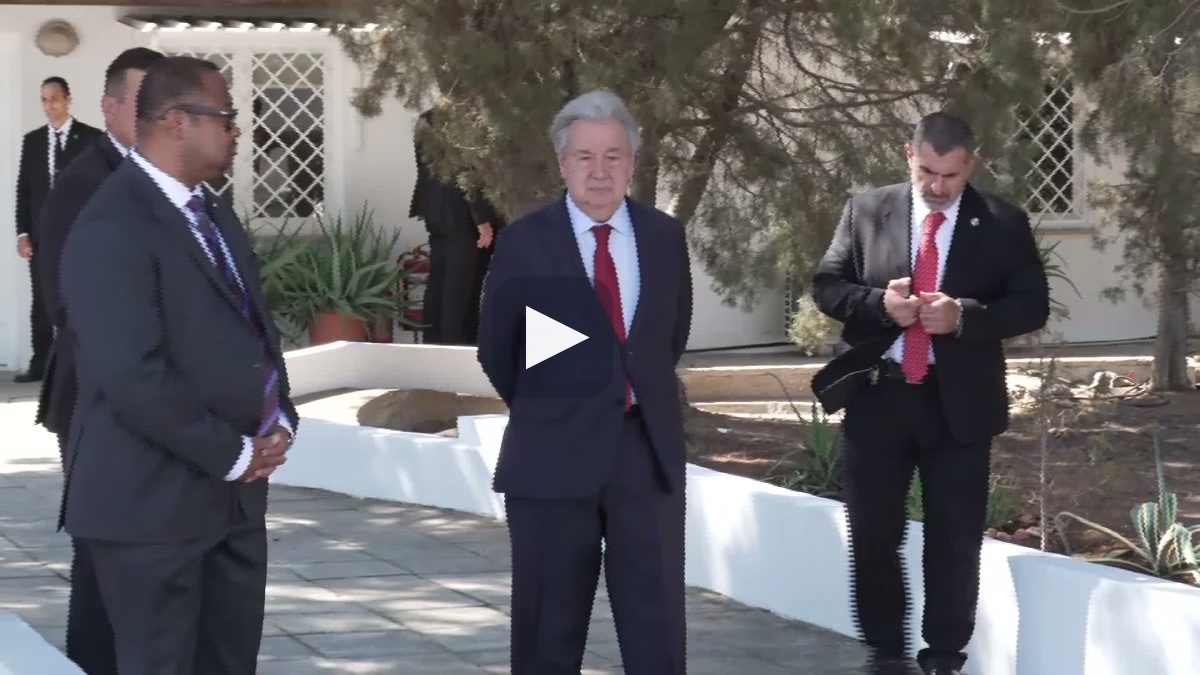 Guterres, Erhürman ve Hristodulidis üçlü görüşmesi tamamlandı