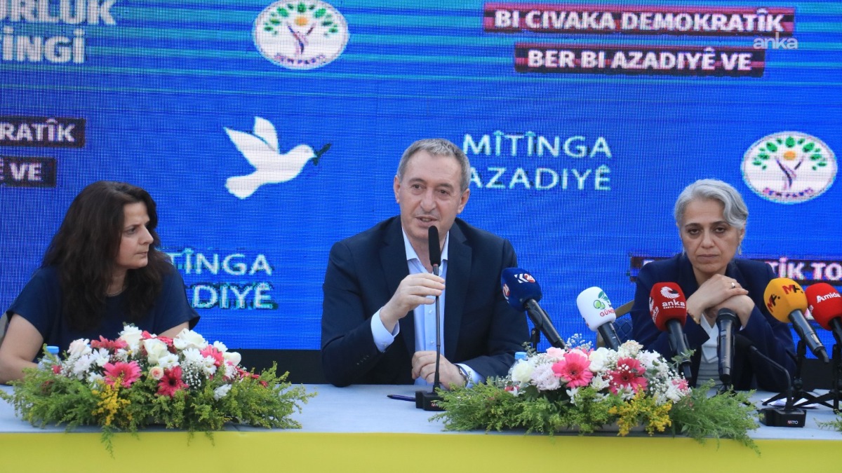 DEM Parti Eş Genel Başkanı Bakırhan’dan TBMM Başkanı Kurtulm
