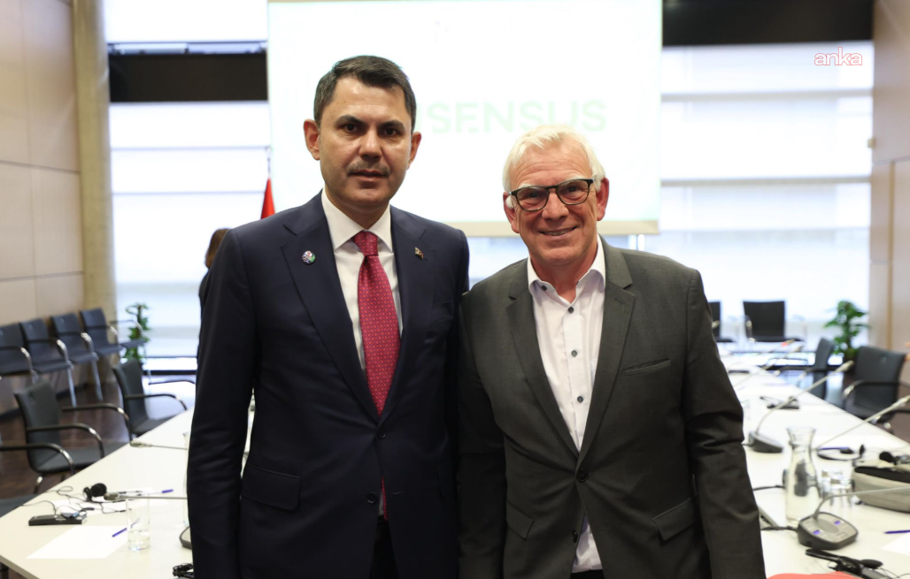 Bakan Kurum, Jochen Flasbarth ile görüştü