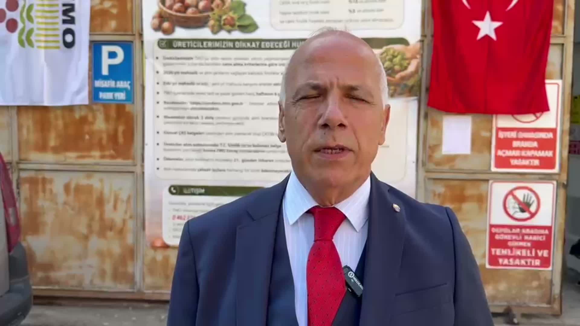 Artvin Ticaret Borsası Başkanı Akyürek: "Fındık üreticisini mağdur etmeyin ki yarın ihtiyacımız olduğunda onları yerinde bulalım"
