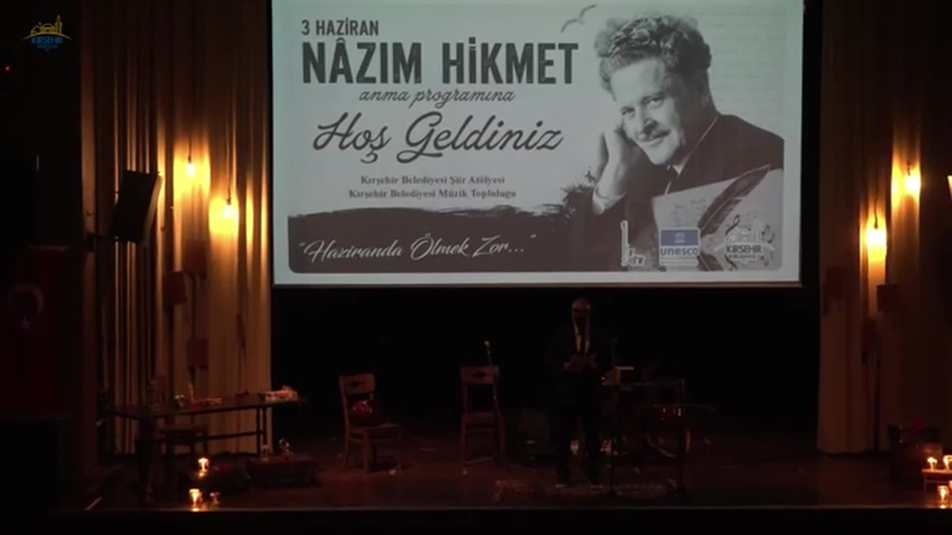 Kırşehir, Nazım Hikmet'i şiir ve şarkılarla andı
