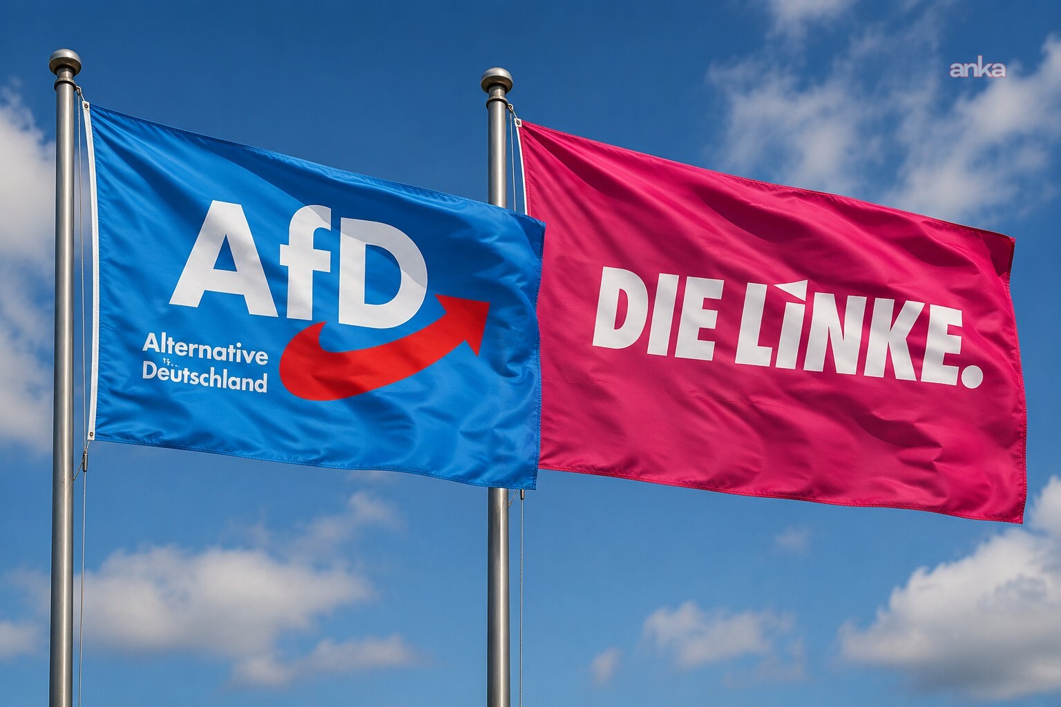 Almanya’nın Doğu Eyaletlerinde AfD ilk sırada, Sol Parti ikinci
