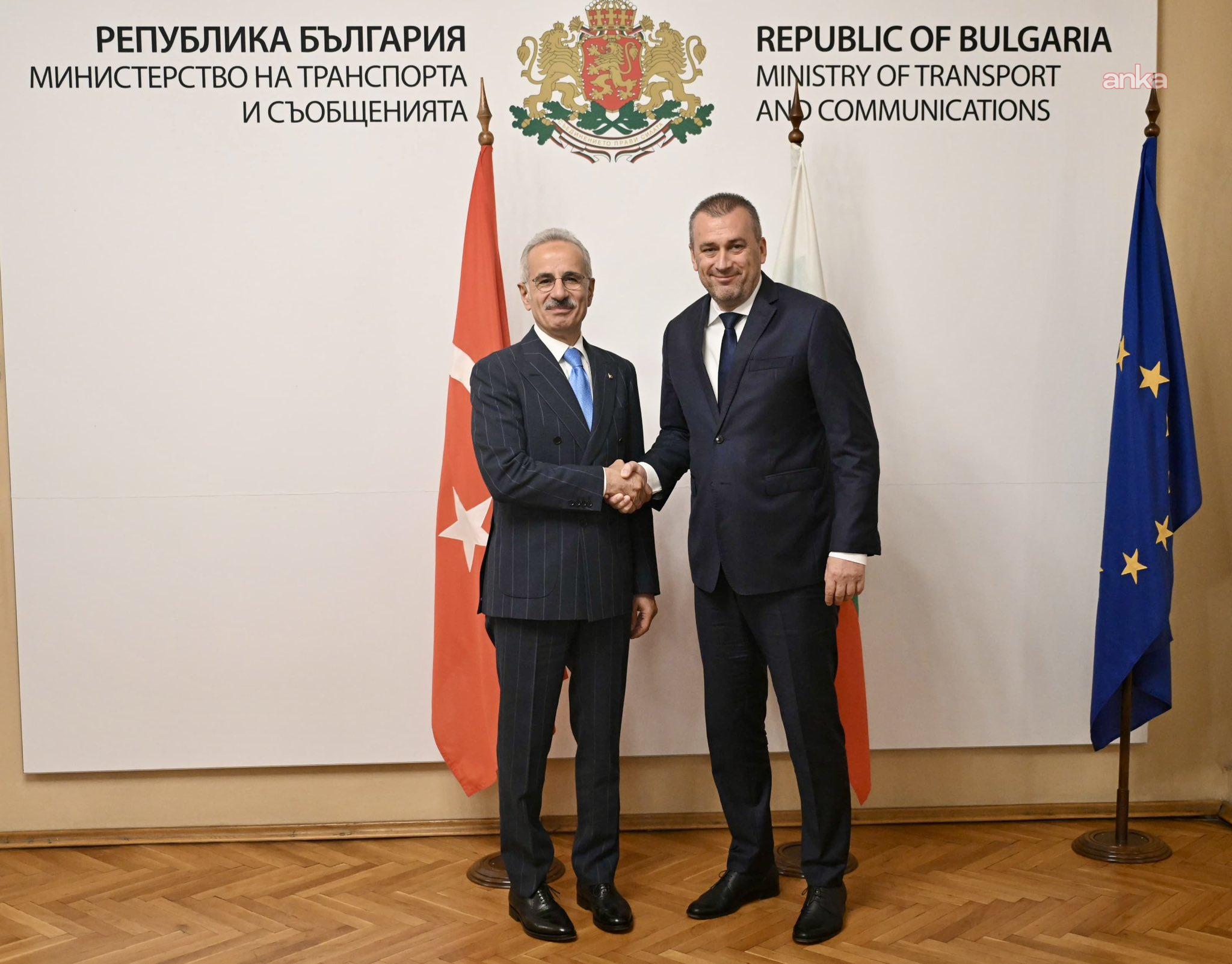 Ulaştırma ve Altyapı Bakanı Uraloğlu, Bulgaristan Ulaştırma ve Haberleşme Bakanı Peev ile görüştü