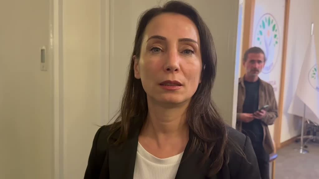 AKPM heyeti TBMM'de DEM Partililerle görüştü... Tülay Hatimoğlulları: AİHM kararları ve Öcalan'ın bu süreçteki rolü üzerinde durduk