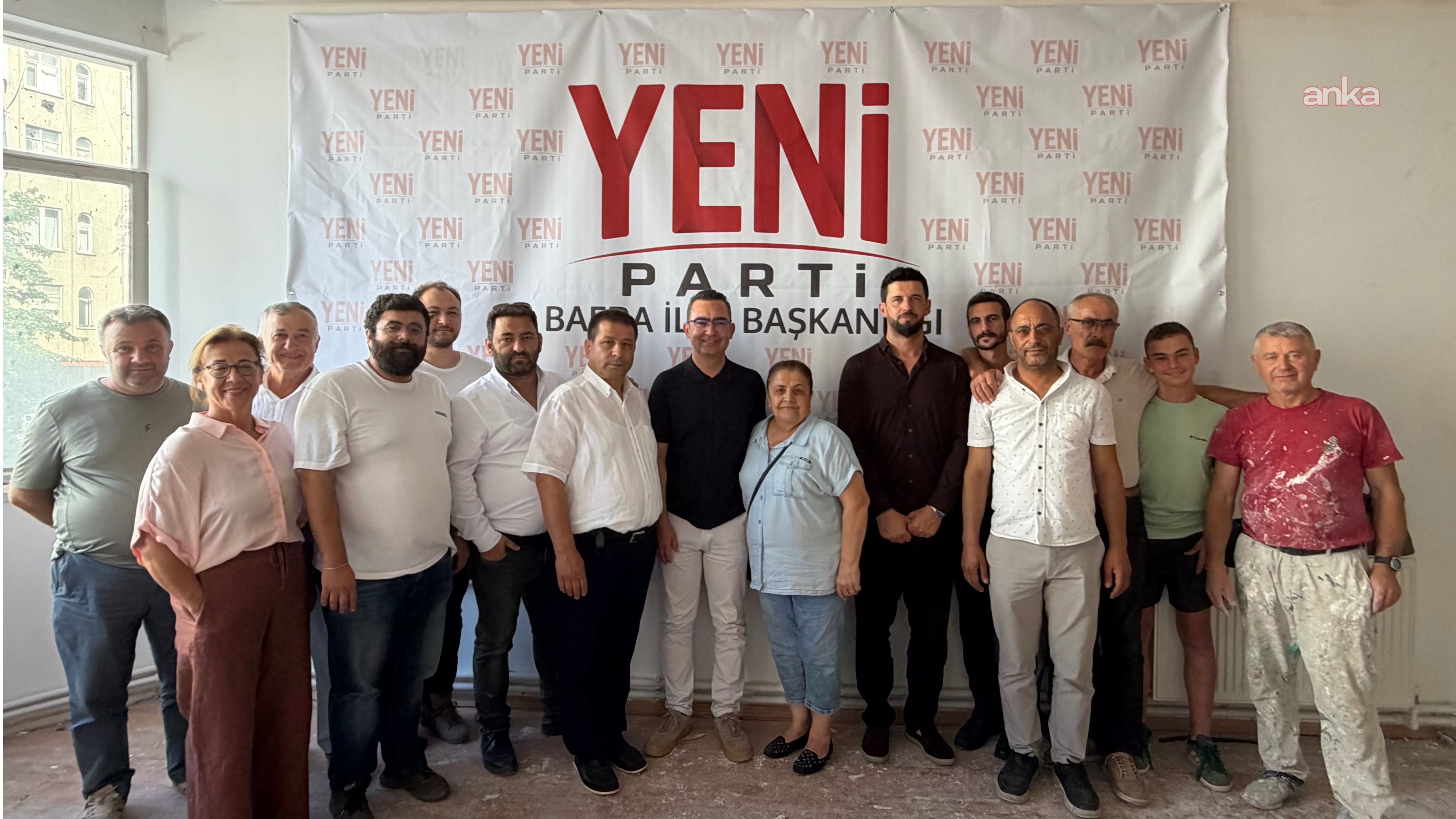 CHP Bafra ilçe örgütü YENİ Parti'ye katıldı