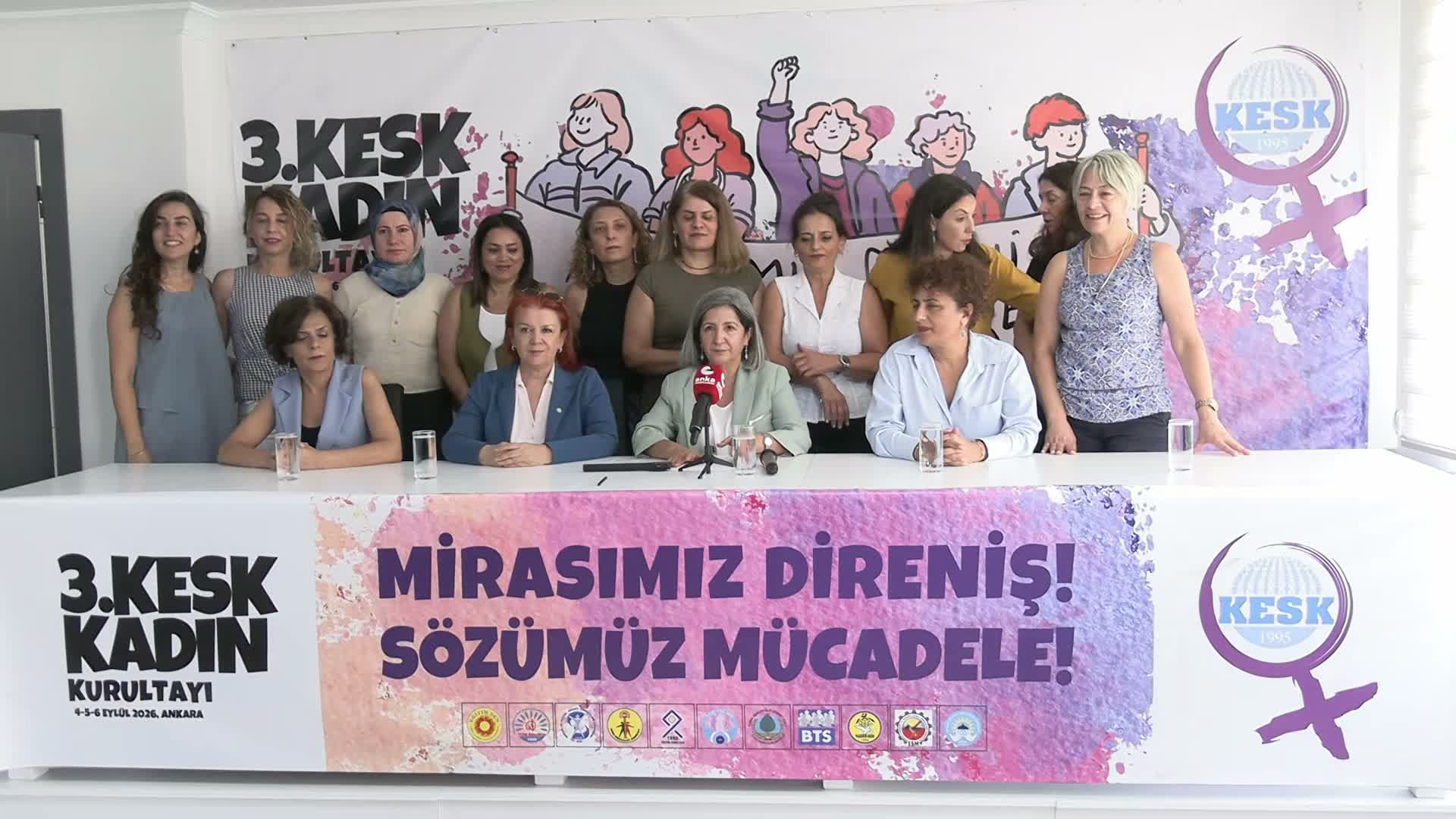 KESK, 3. Kadın Kurultayı’nı 4-6 Eylül’de Ankara’da düzenleyecek