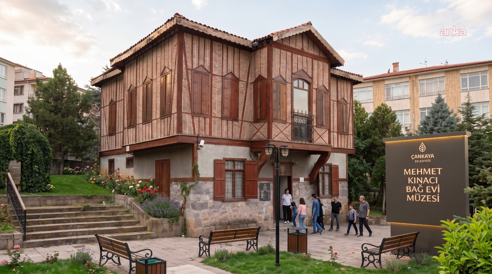 Çankaya Belediyesi'nden kent hafızasına katkı: Tarihi Mehmet Kınacı Bağ Evi müze oluyor
