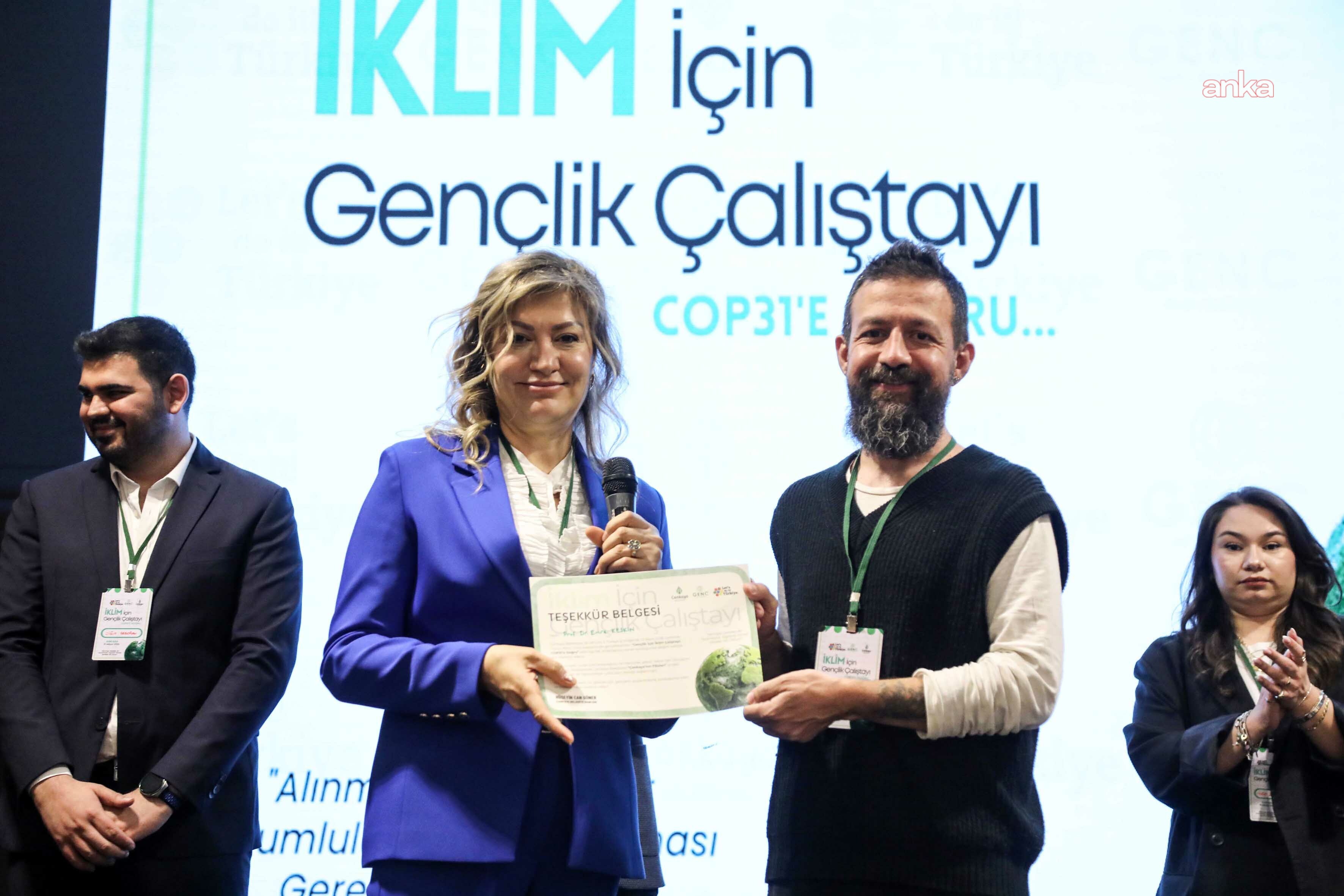 “Gençlik İçin İklim Çalıştayı: COP31’e Doğru” Çankaya’da gerçekleştirildi