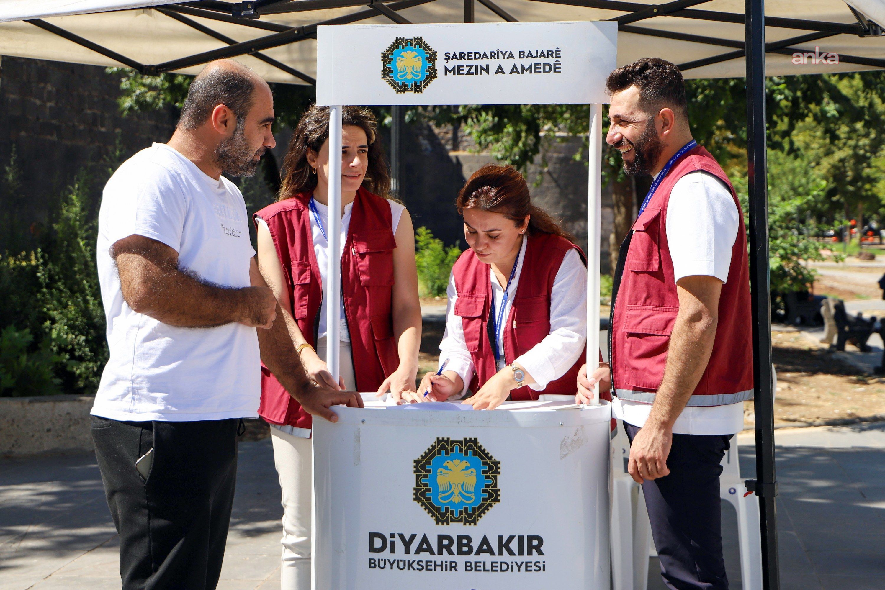 Diyarbakır’da “Yerinde Çözüm” ekipleri 800 yurttaşla buluştu