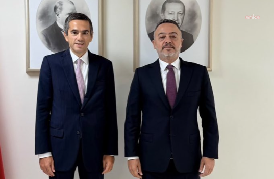 Türkiye’nin Şam Büyükelçisi Nuh Yılmaz, TİSK heyetiyle görüştü