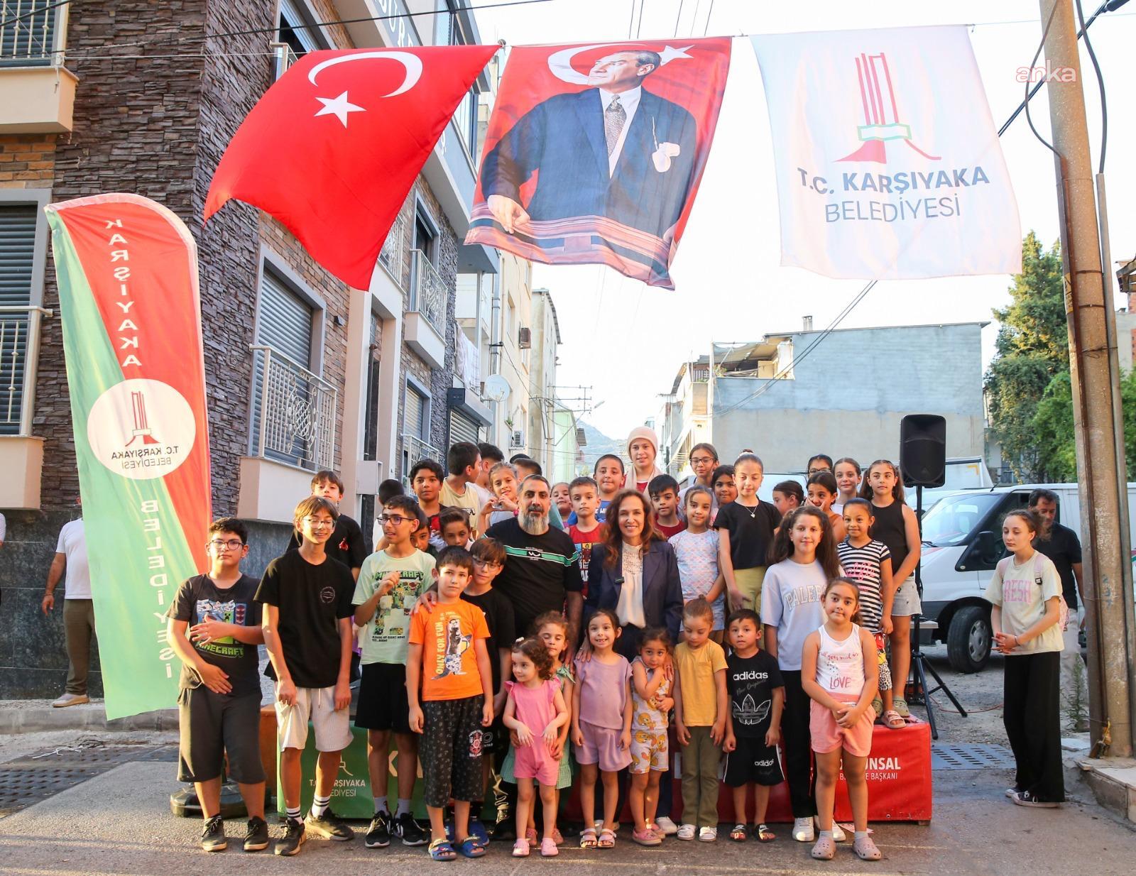 Karşıyaka'da sokak çocukların... Başkan Ünsal: "Coşkuyu, 3 Eylül’deki büyük finalimizle taçlandıracağız"