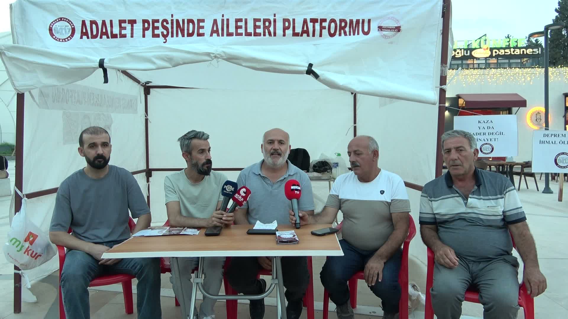 Adalet Peşinde Aileleri Platformu Adıyaman Temsilciliği: "Deprem davalarında görülmemiş hukuksuzluklar yaşanıyor"