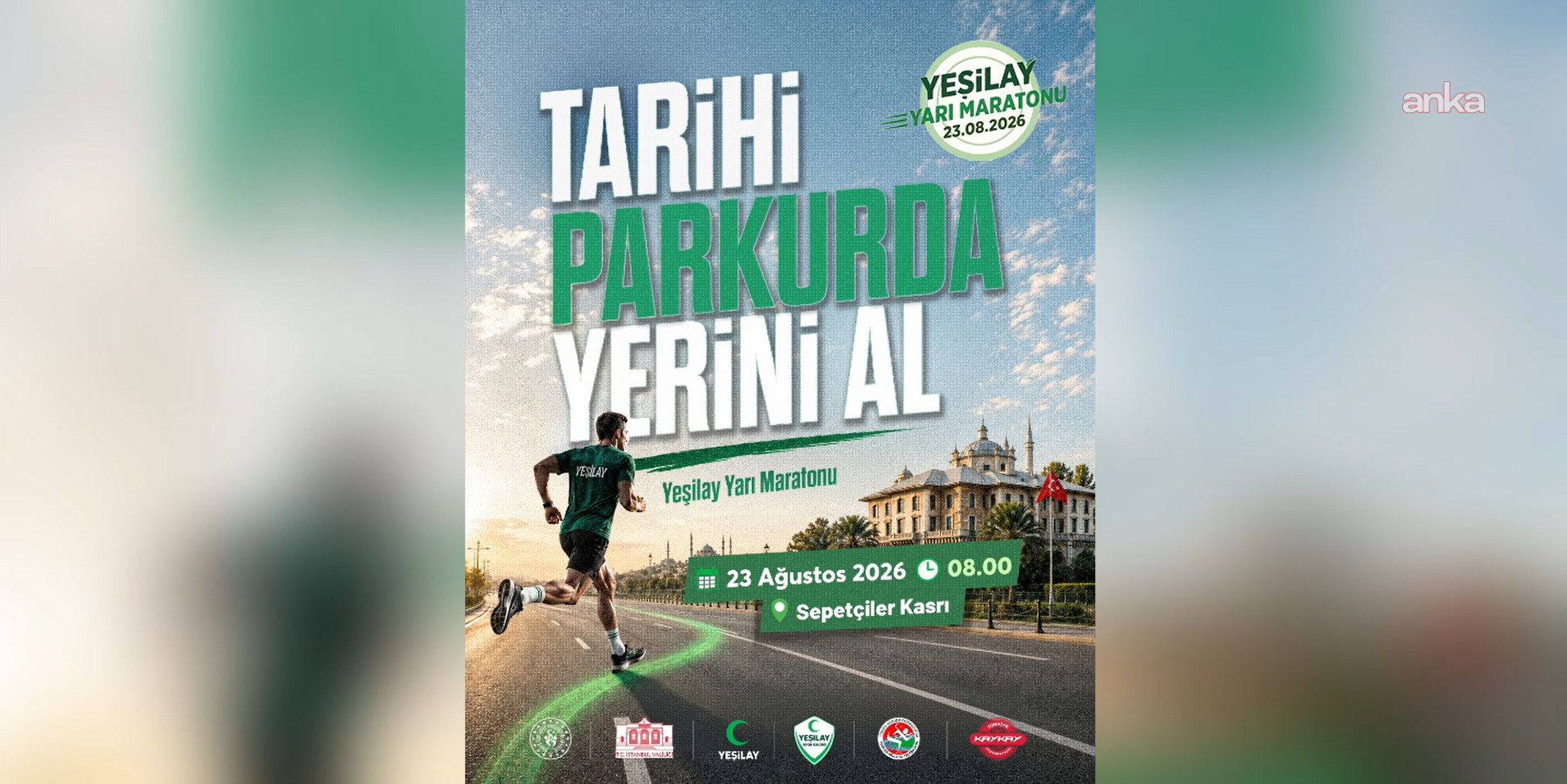 Yeşilay Yarı Maratonu’na geri sayım sürüyor