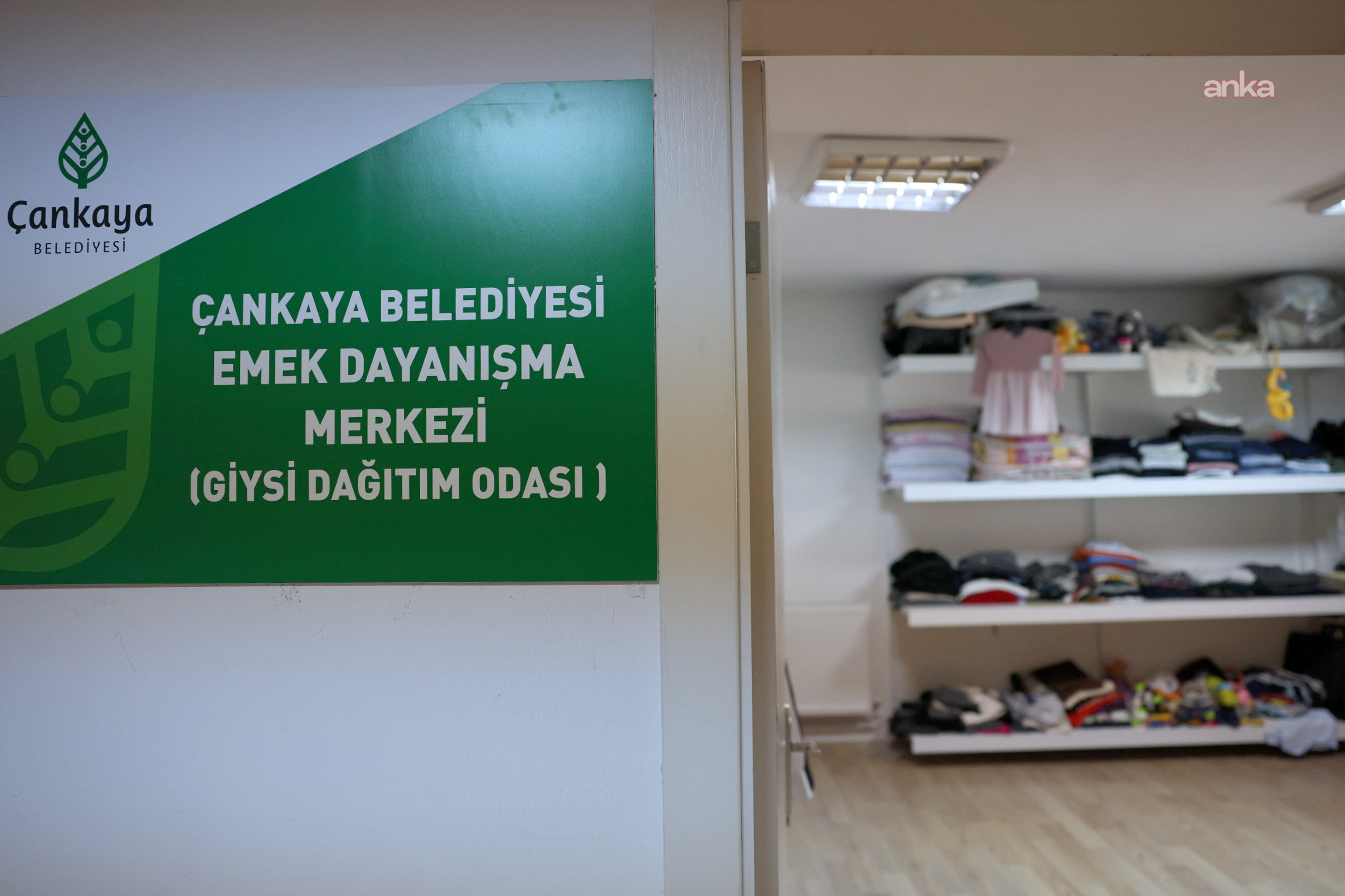 Çankaya'da kullanılmayan giysiler dayanışmaya dönüşüyor