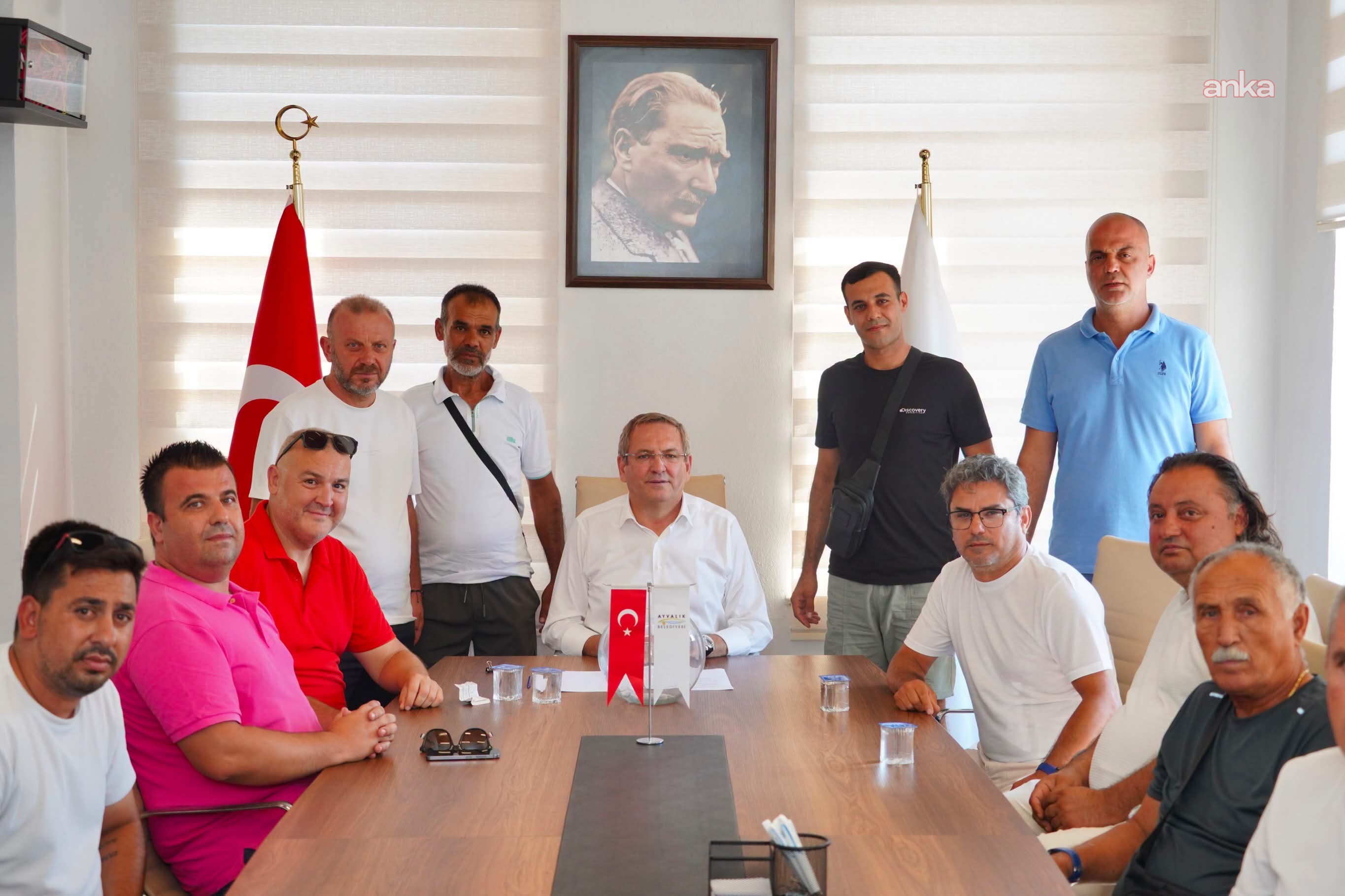 Ayvalık Geleneksel 30 Ağustos Atatürk Kupası'nda kura heyecanı