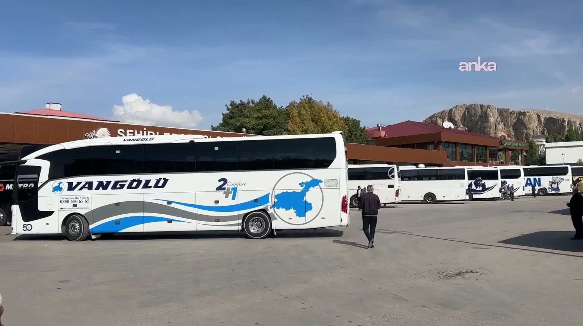 Van'da otobüs esnafı artan maliyetlerden şikayetçi: "Ayakta kalmamız mucize"