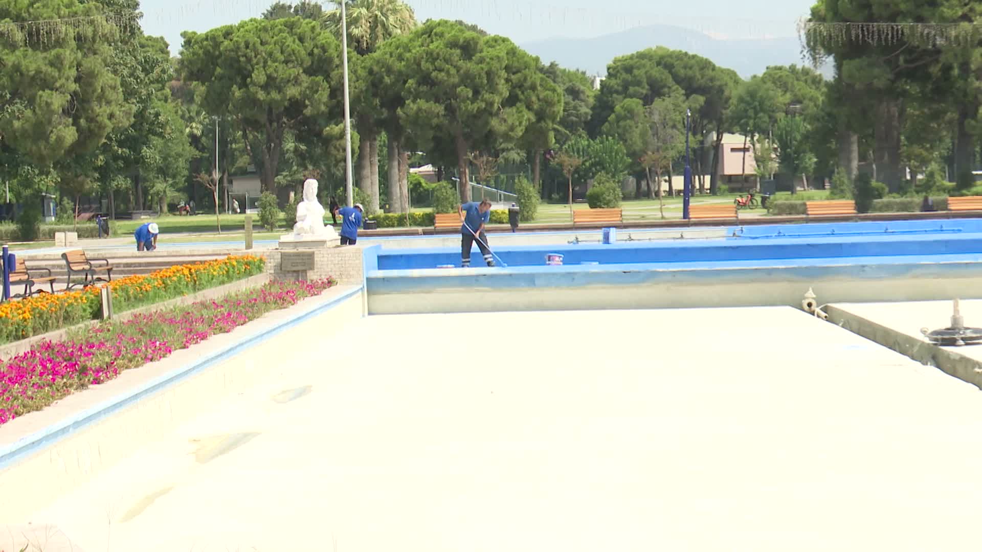 95. İzmir Enternasyonal Fuarı öncesi Kültürpark’ta hazırlıklar hızlandı
