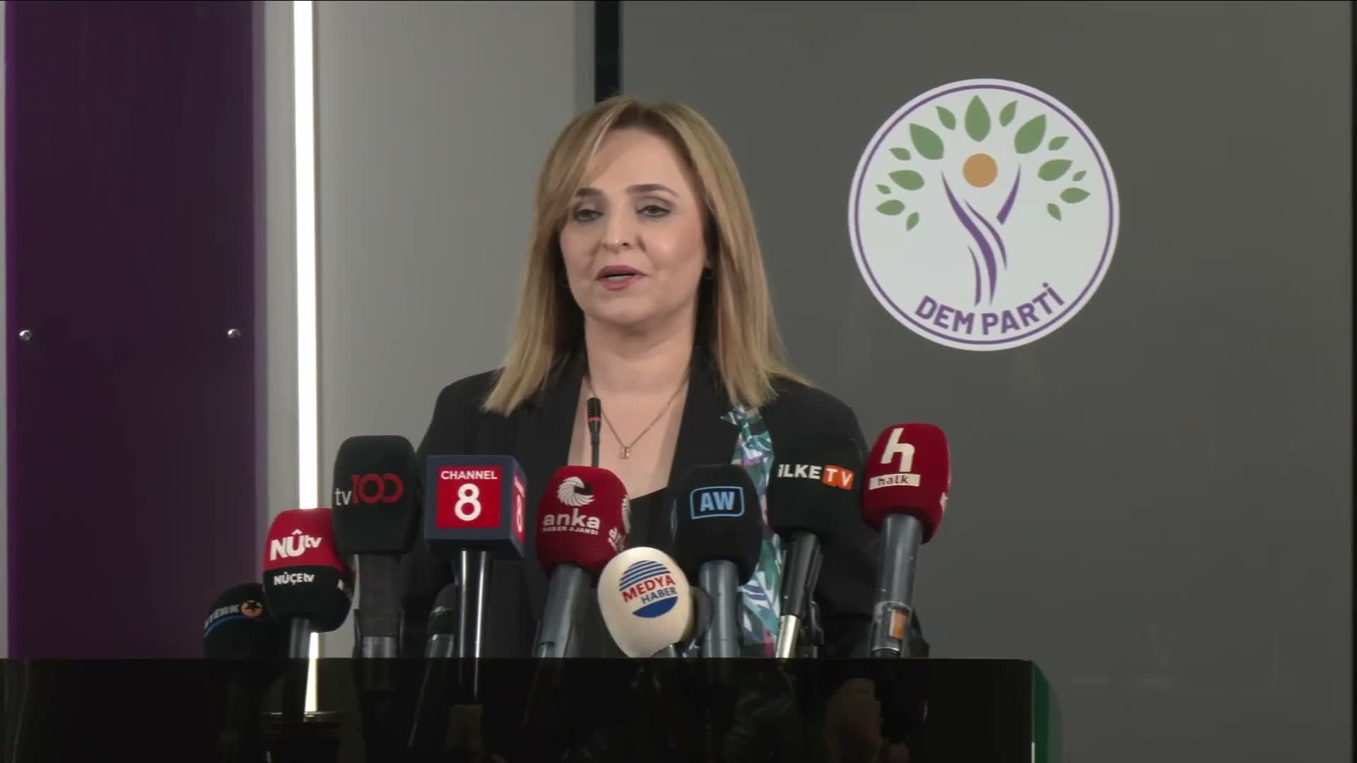 DEM Parti Sözcüsü Doğan: "Silahsızlanmaya ilişkin somut gelişmeler bekliyoruz"