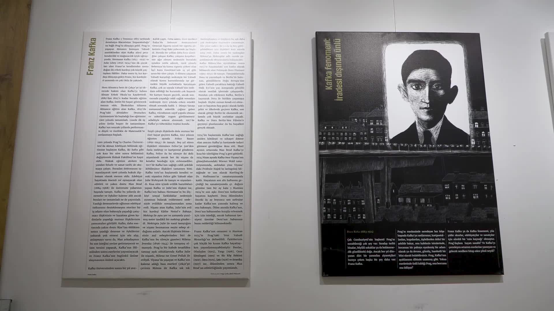 Muratpaşa'da "Franz Kafka: Tüm Zamanların İnsanı" sergisi