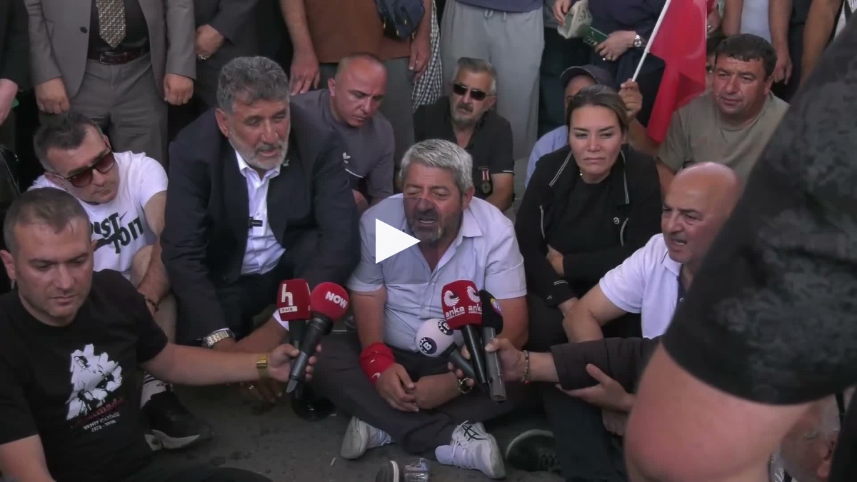 İçişleri Bakanlığı'na yürüyüşe izin verilmiyor: Bazı gaziler fenalaştı
