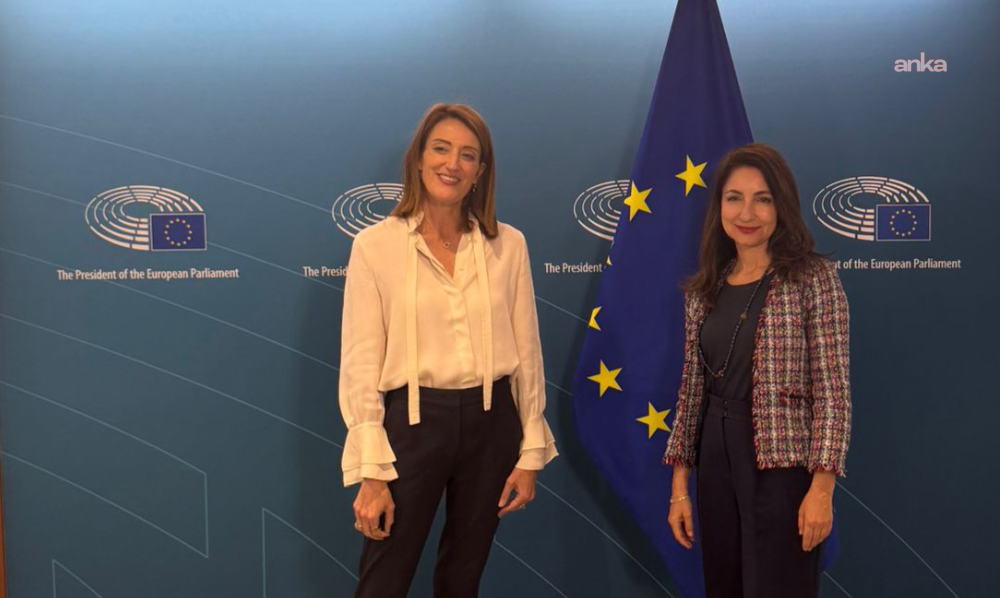 Türkiye'nin AB Daimi Temsilcisi Balkan, Avrupa Parlamentosu Başkanı Metsola ile görüştü