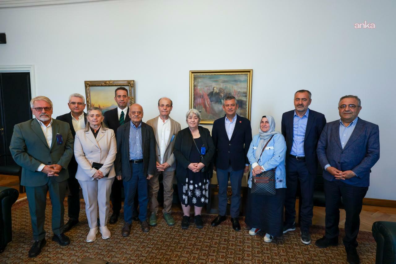 Özel ve Tanrıkulu, İHOP heyetiyle TBMM’de görüştü