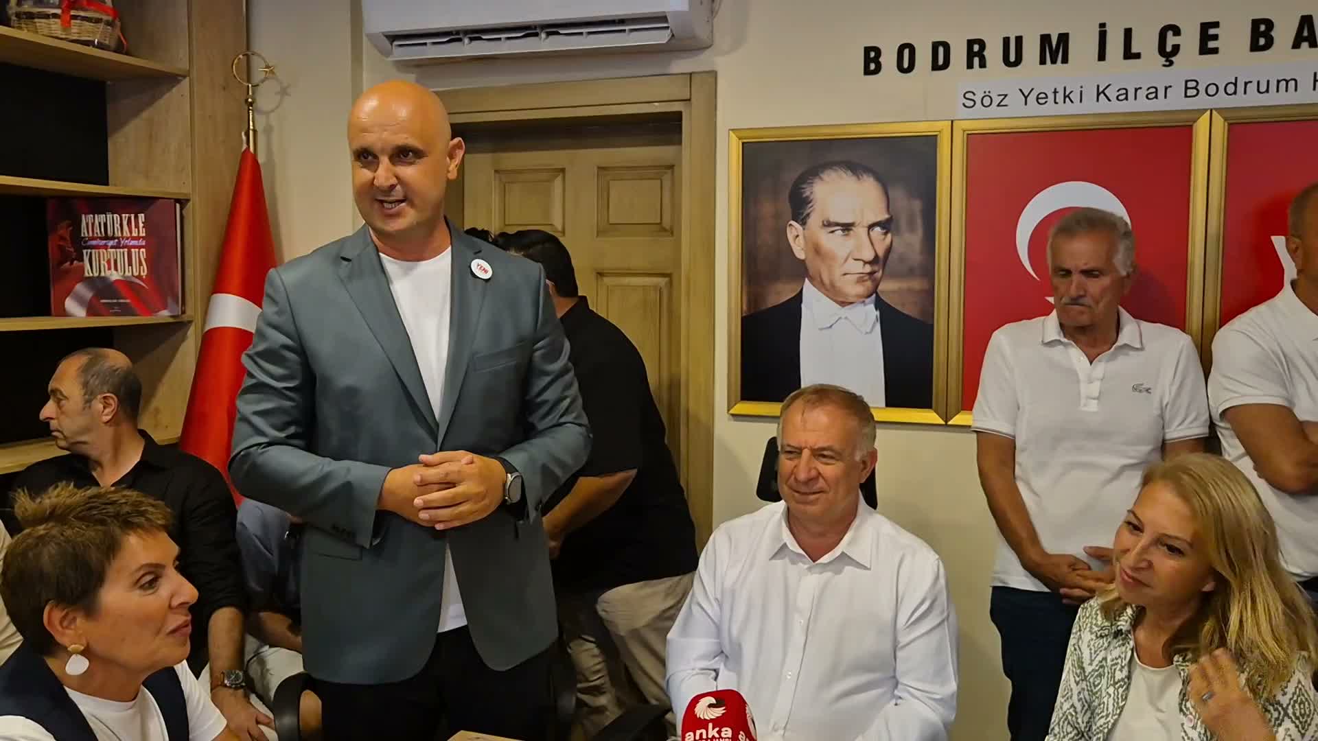 YENİ Partili Zeybek, Bodrum'da konuştu: "Muğla’daki bütün belediyeleri kazanmayı hedefliyoruz"