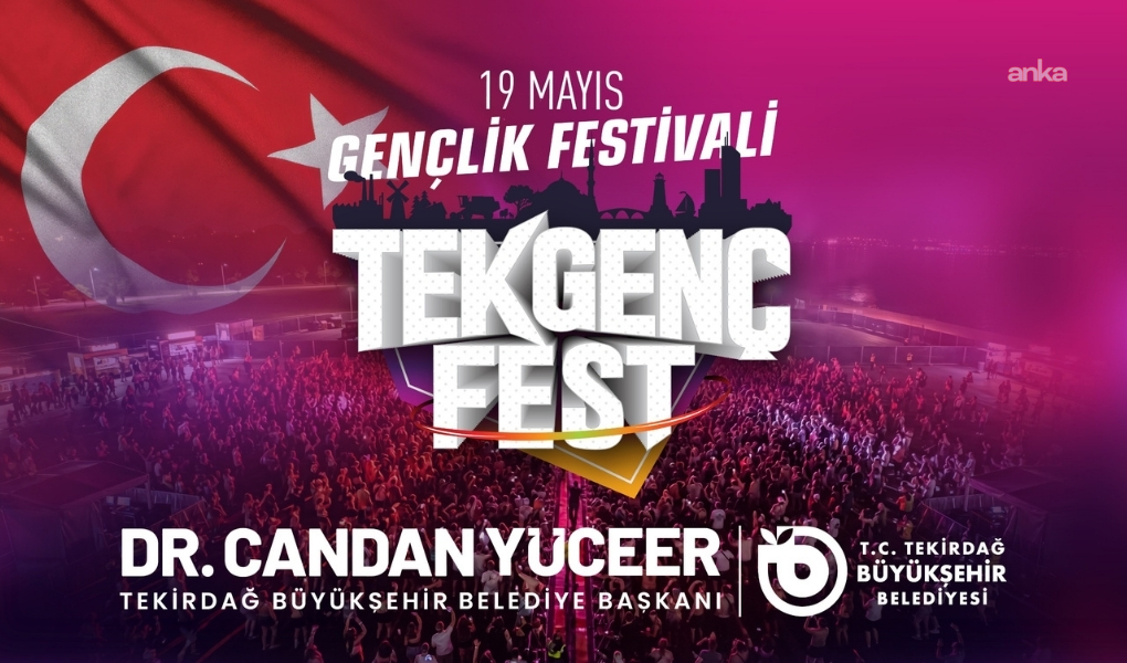 Tekirdağ'da TEKGENÇFEST heyecanı başladı