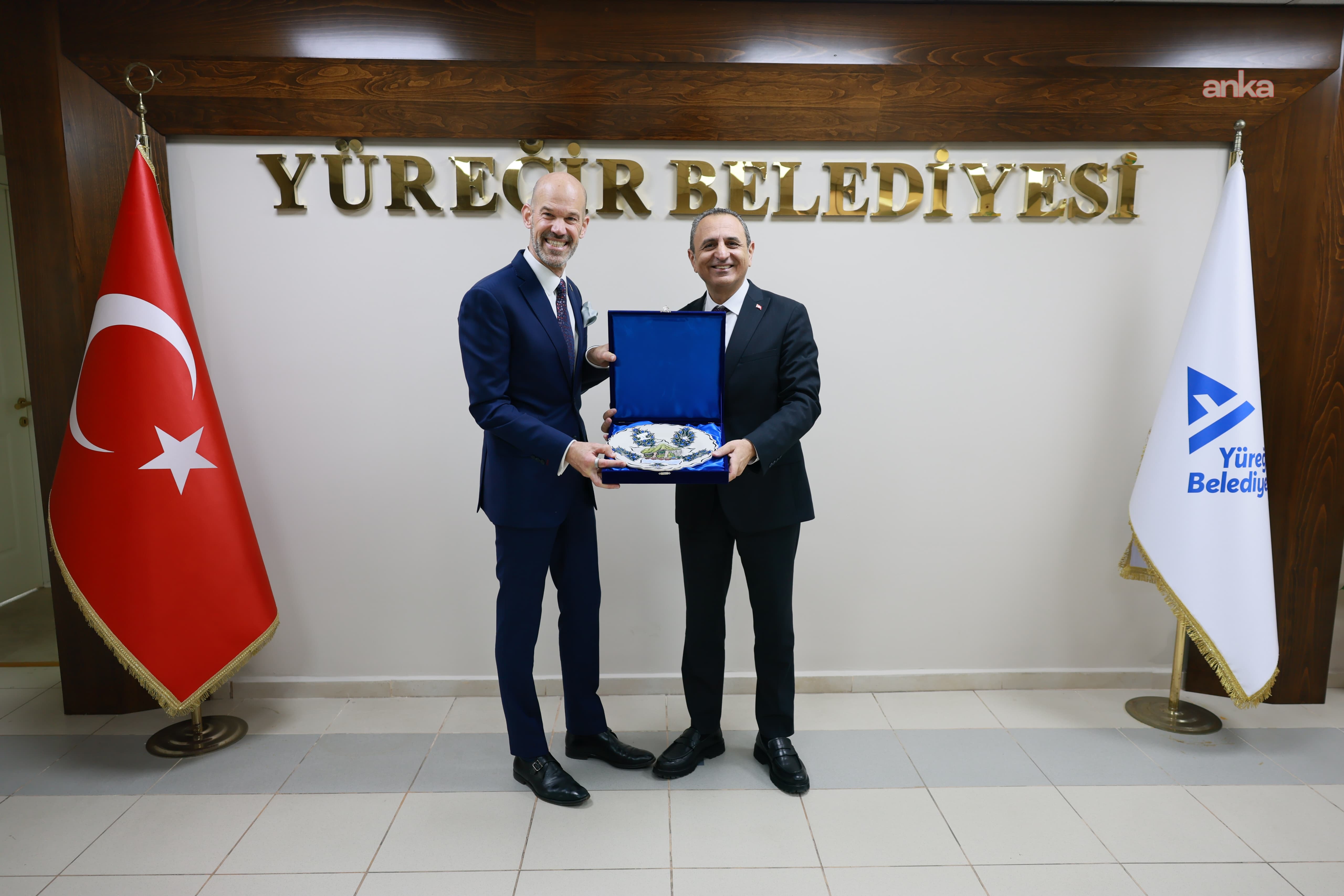 Yüreğir Belediye Başkan Vekili Özünal, ABD Adana Konsolosu Mehler’i ağırladı