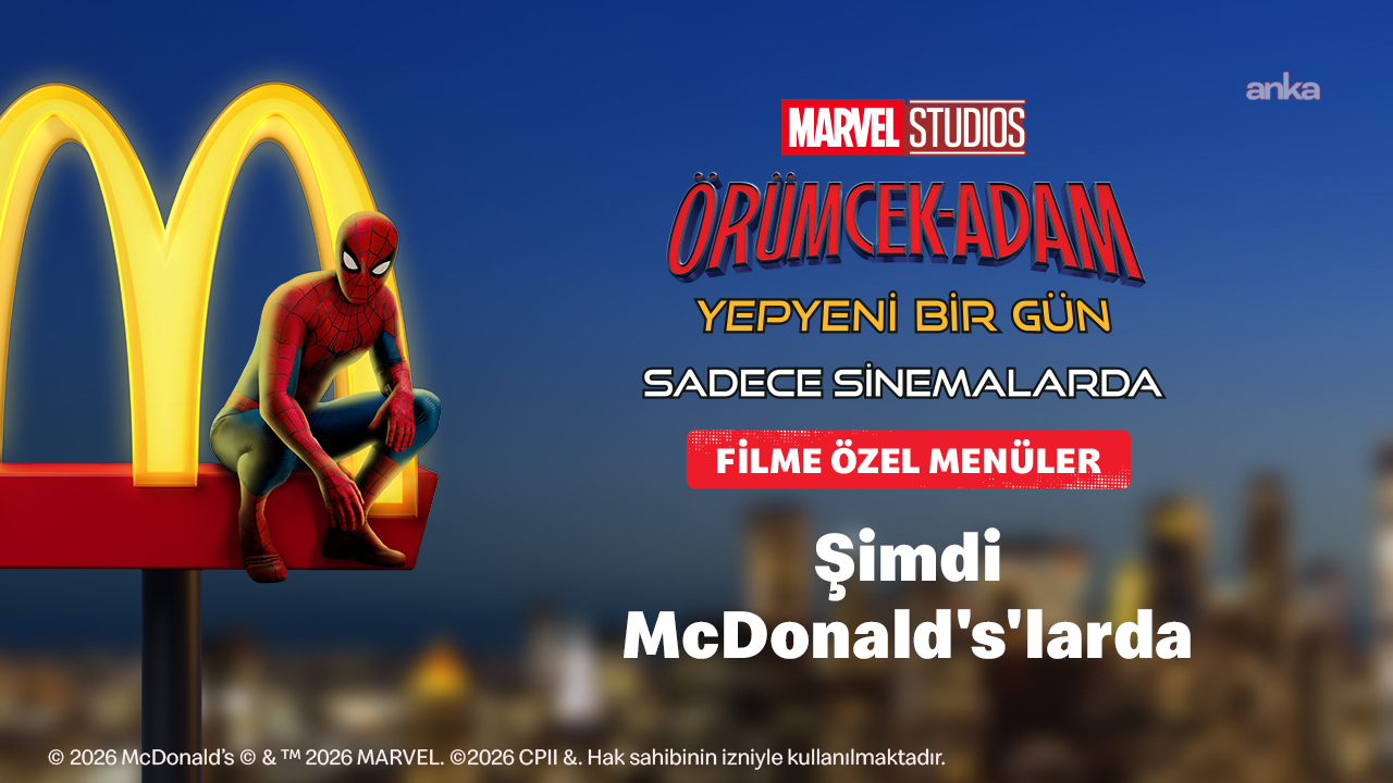 Örümcek Adam: Yepyeni Bir Gün... Efsane kahraman şimdi McDonald’s Türkiye’de